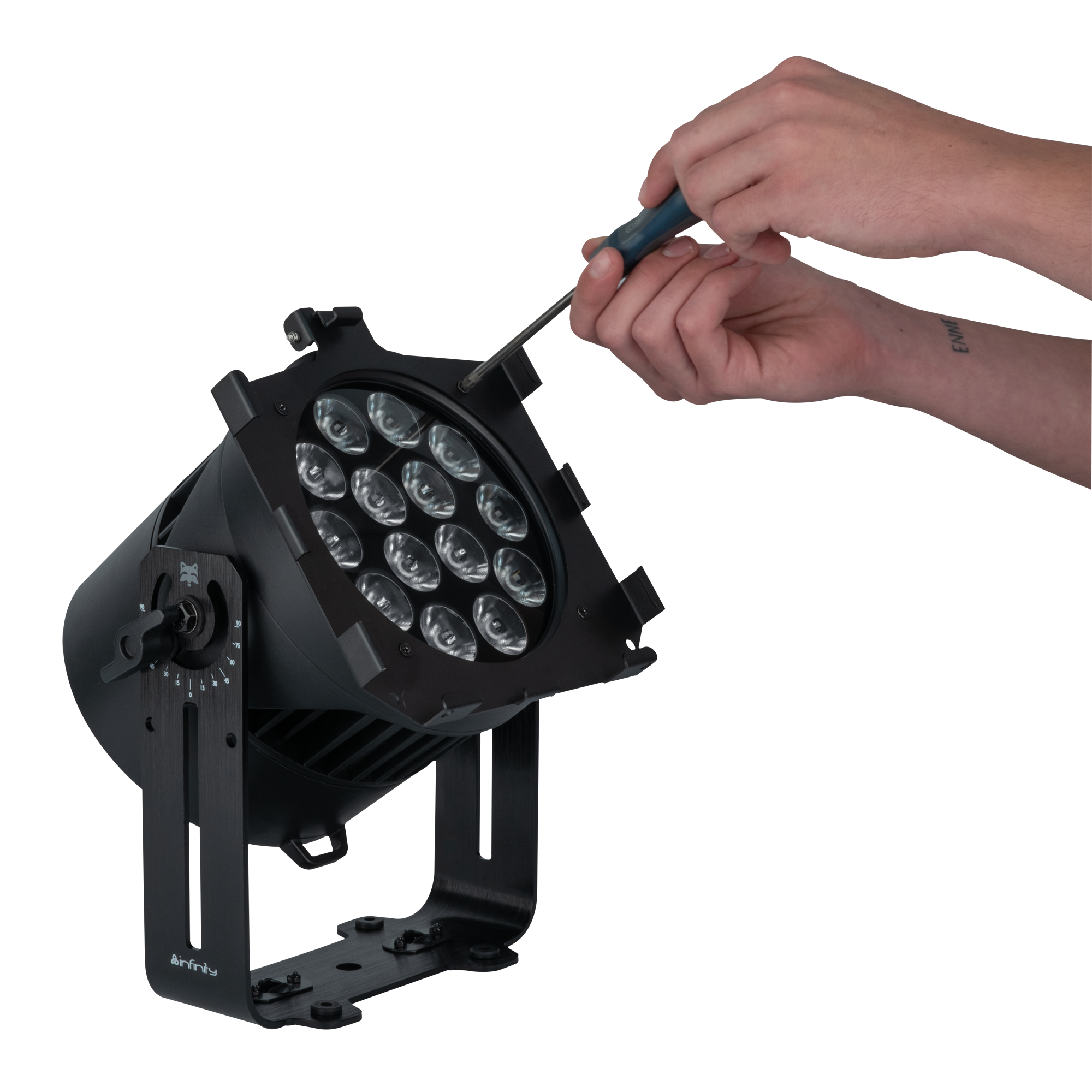 INFINITY Porta-accessori doppio per serie Raccoon