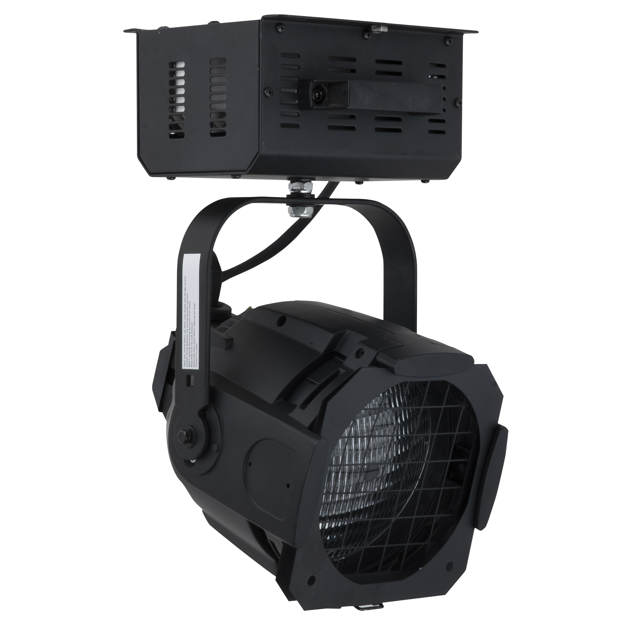 SHOWTEC Studio Beam MSR 575 Spot con attacco GX9.5 da 600 W, ballast e 4 lenti - Nero