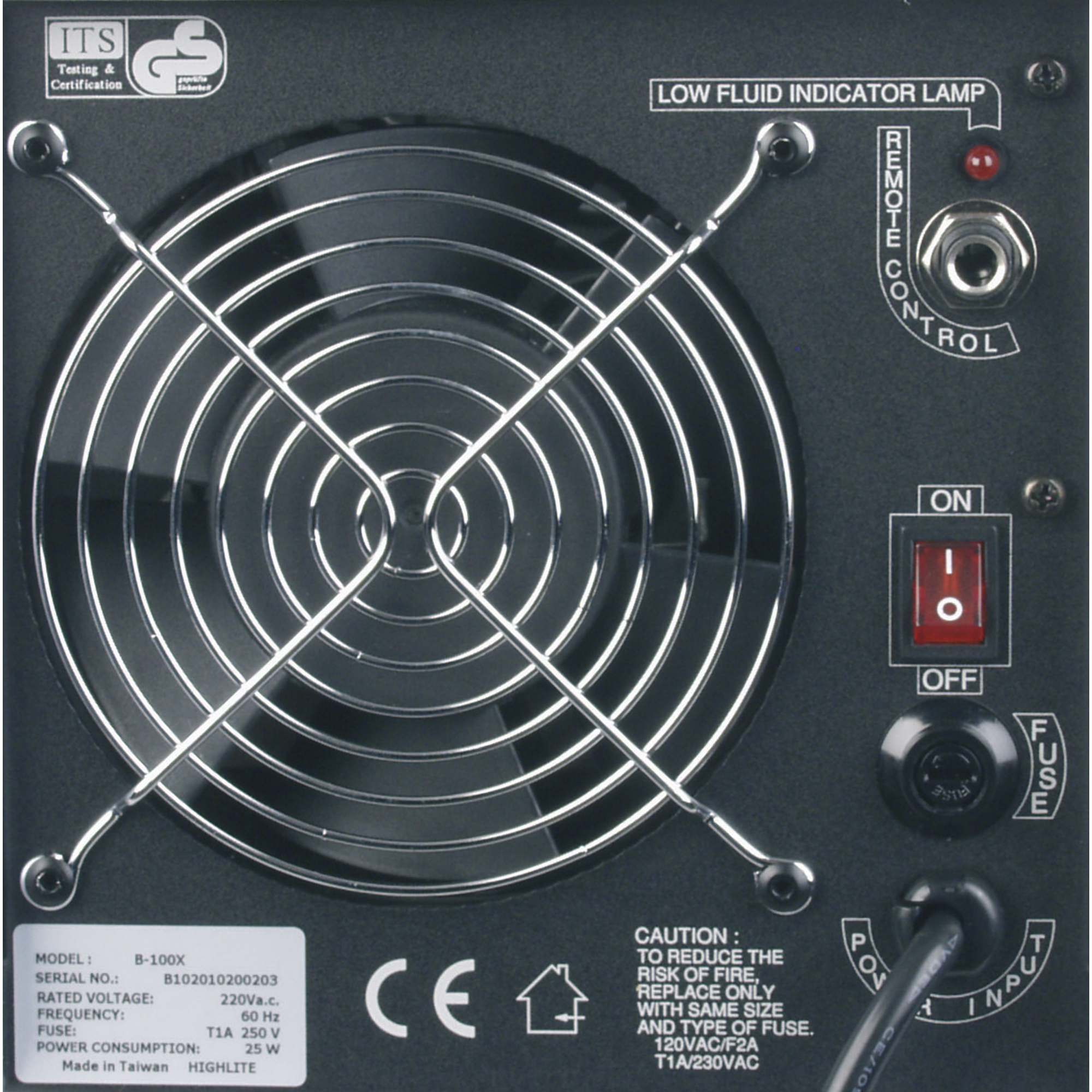 ANTARI B-100X Bubble Machine Telecomando senza fili opzionale