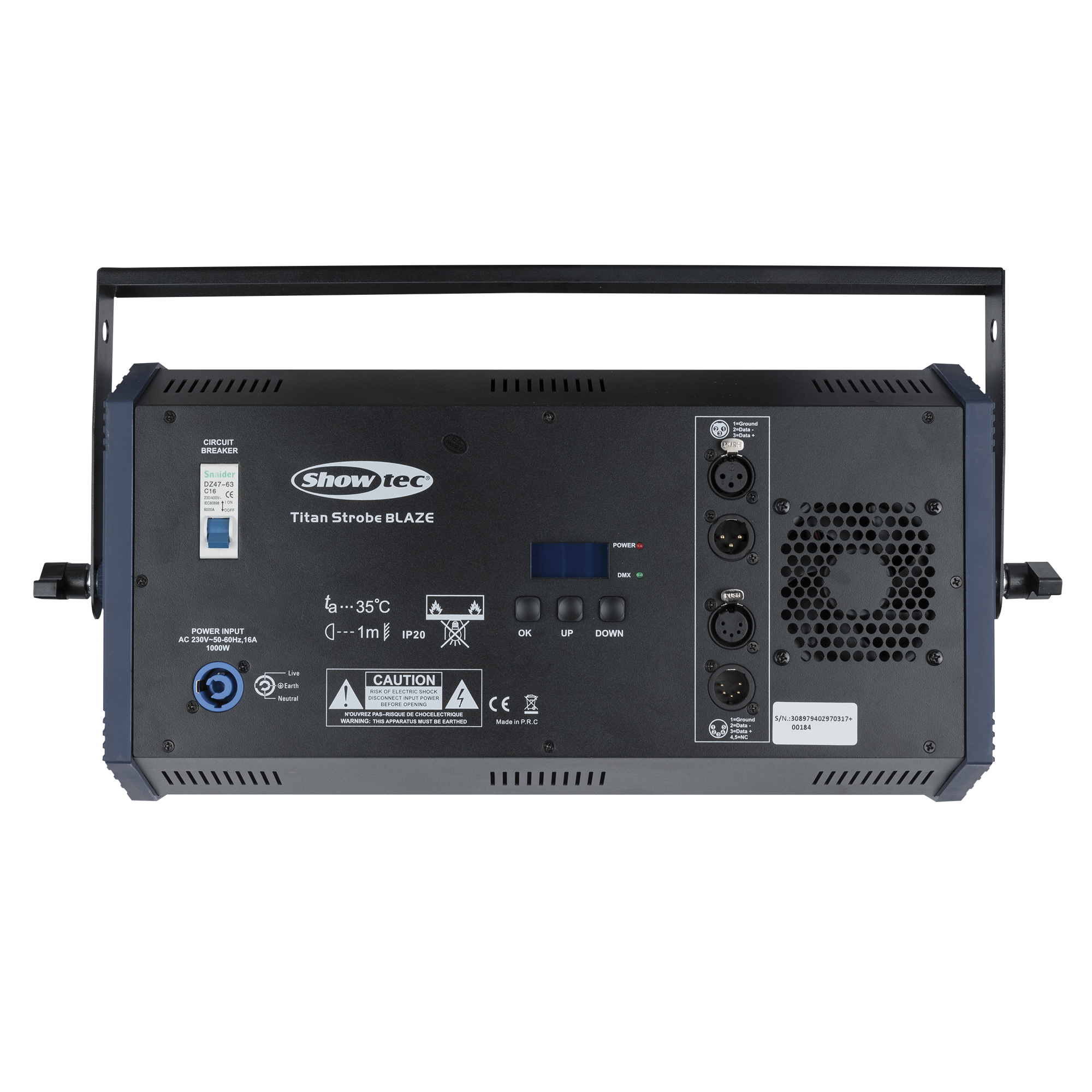 SHOWTEC Titan Strobe BLAZE 1500 W + RGB