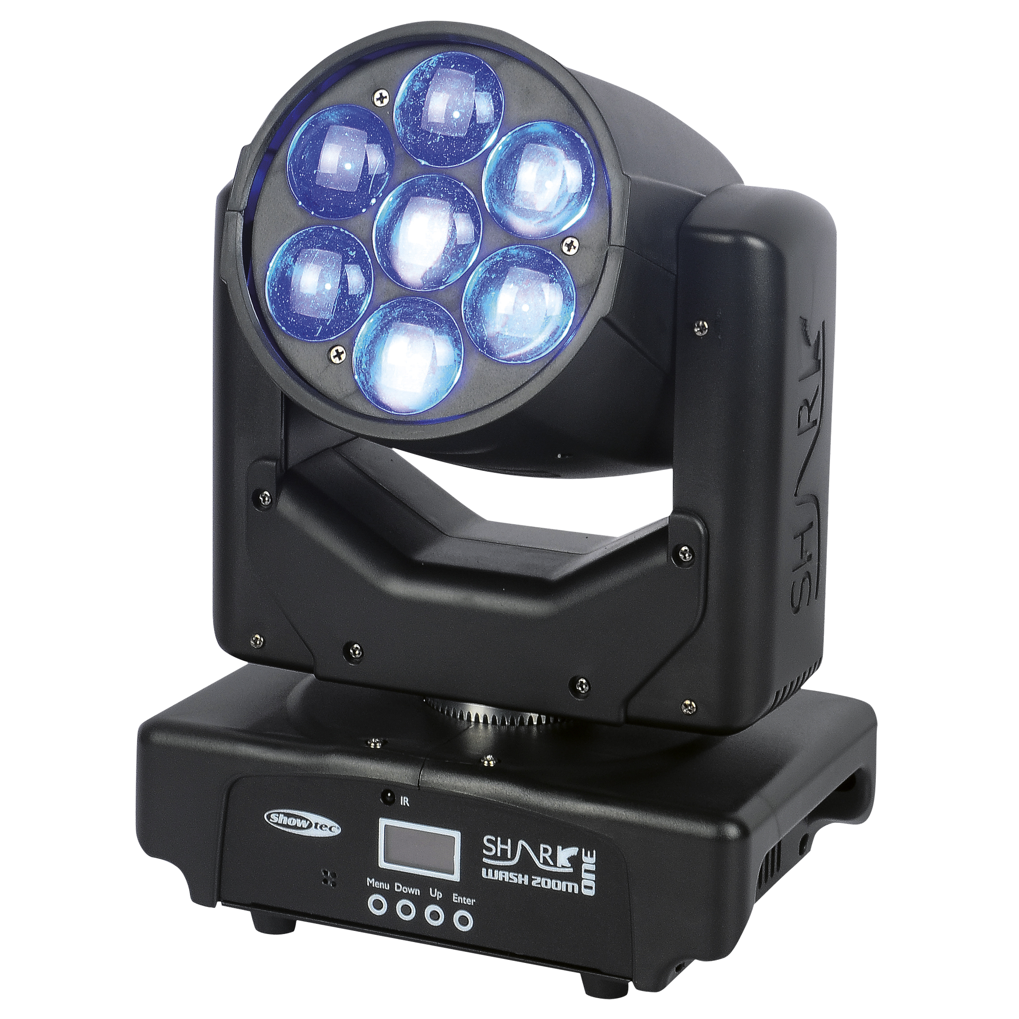 SHOWTEC Shark Wash Zoom One Testa mobile Wash 7x 15 W LED RGBW