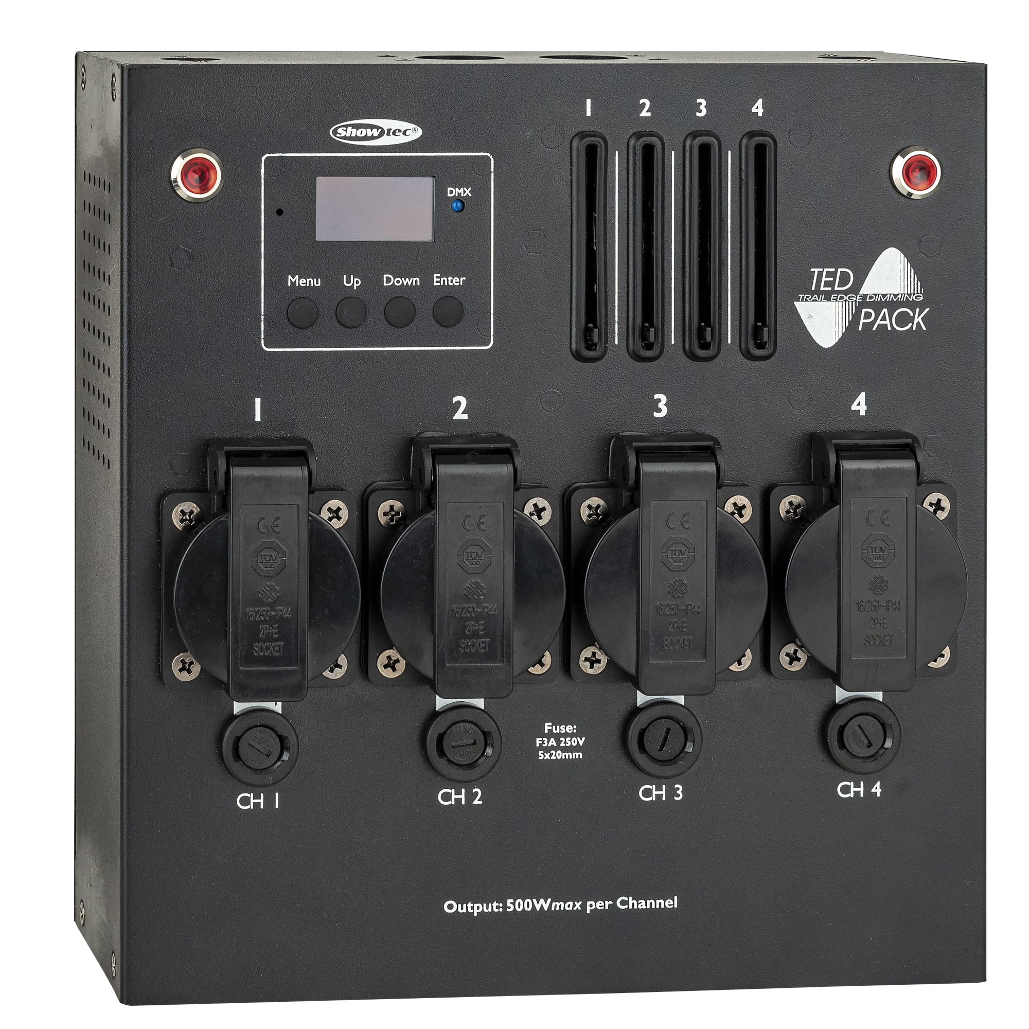 SHOWTEC TED Pack LC Dimmer pack 4 canalI con controllo locale