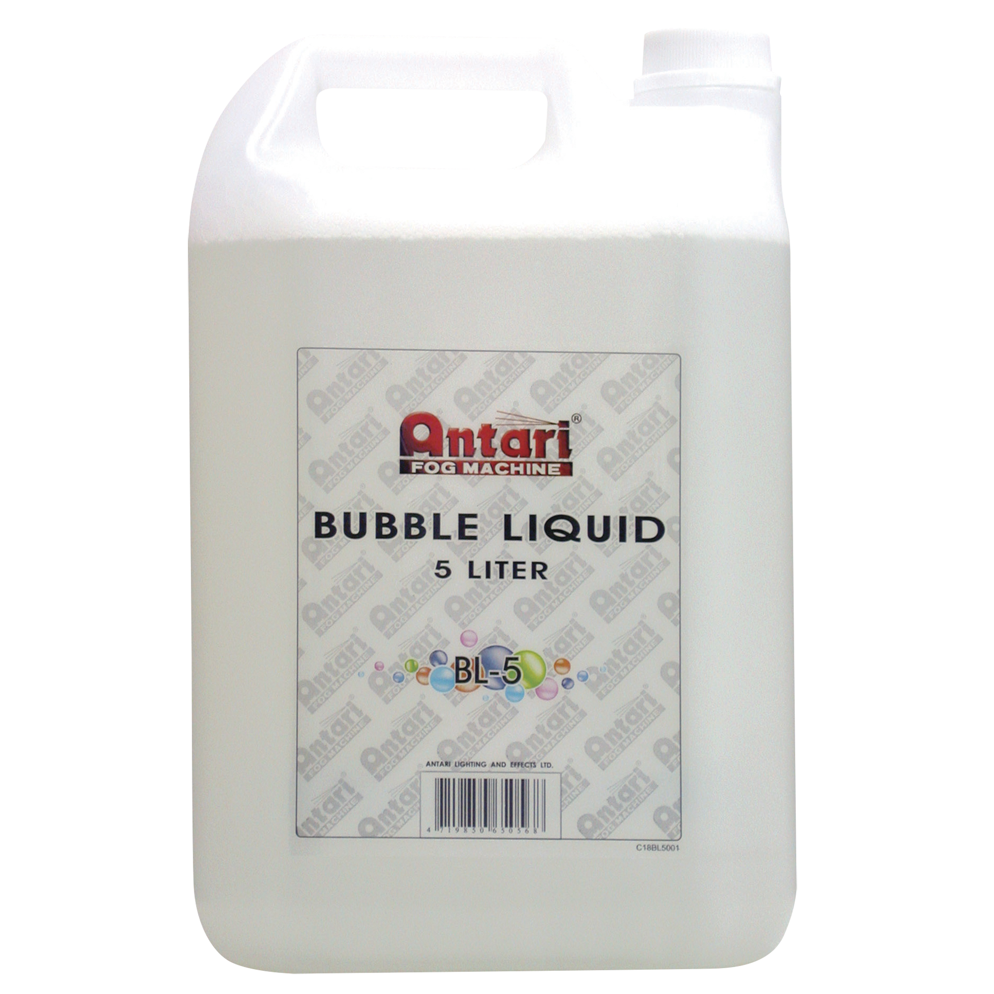 ANTARI BL-5 - Bubble Liquid 5 litri - pronto per l'uso