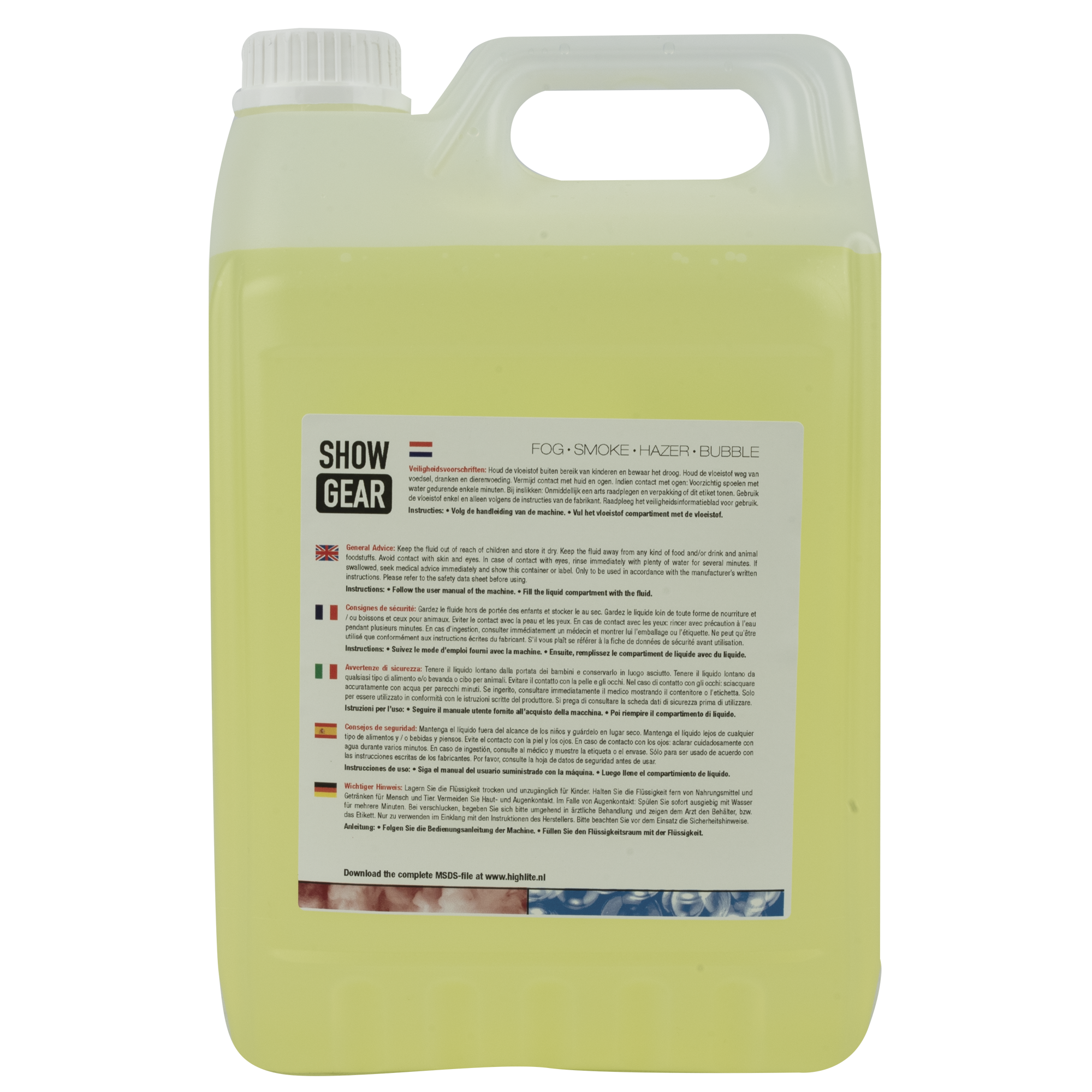 SHOWGEAR Fluido per la nebbia leggera