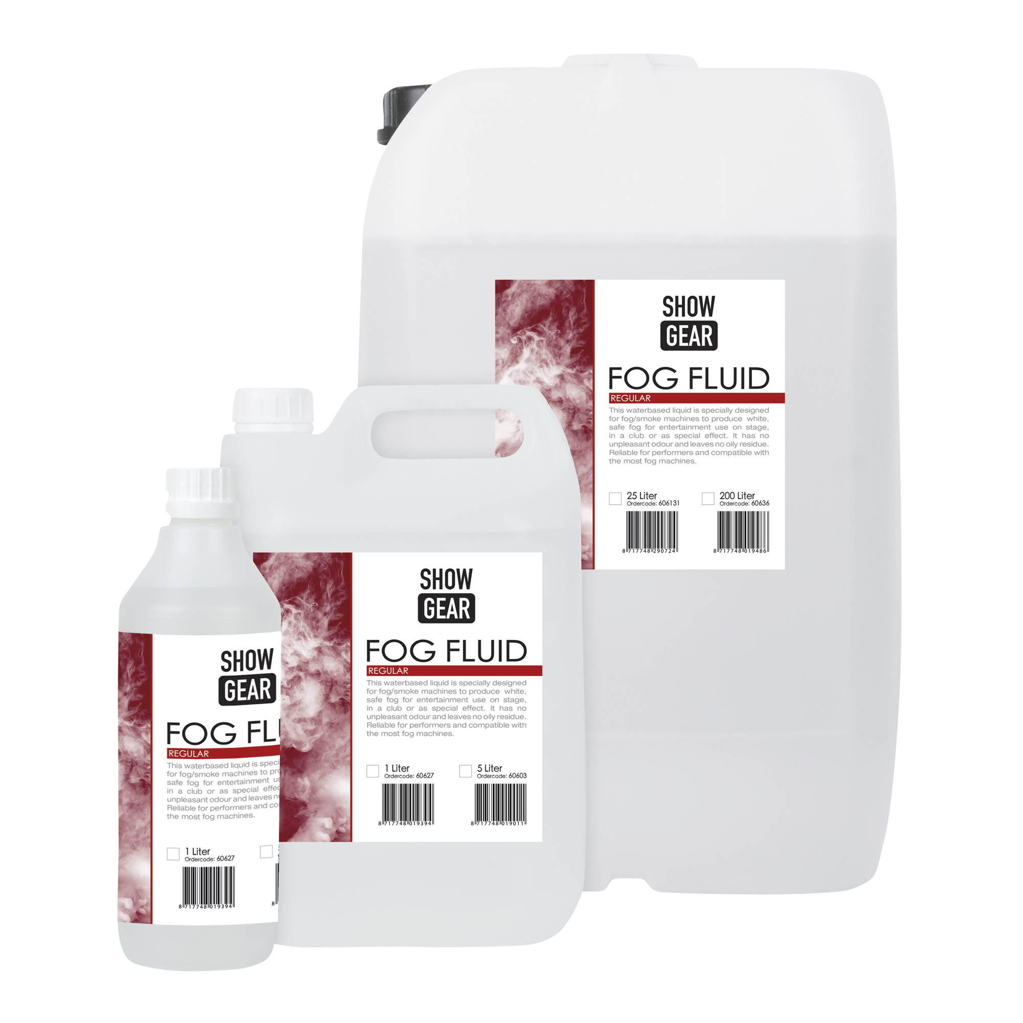 SHOWGEAR Fluido per la nebbia regolare