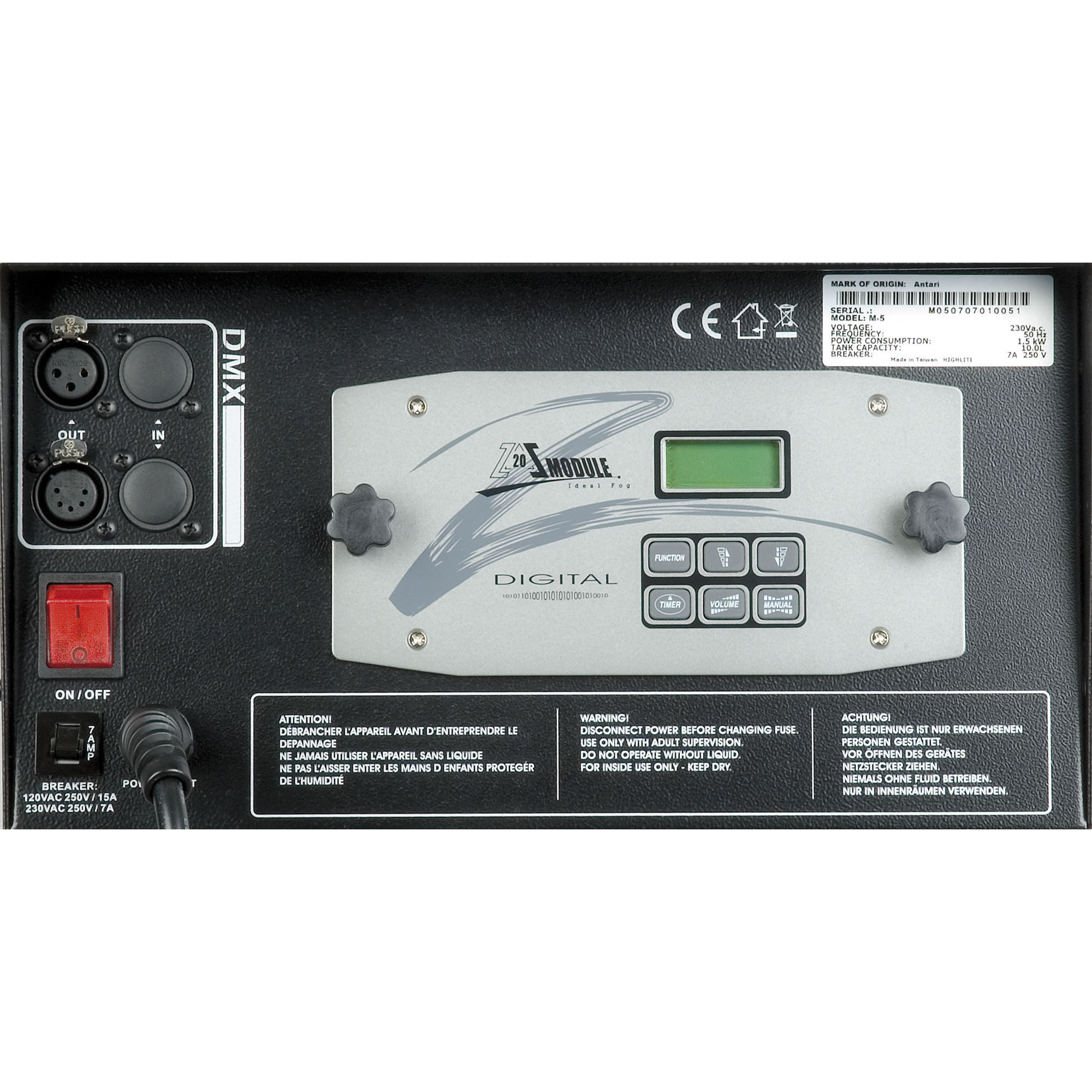 ANTARI M-5 Tour Fogger Macchina del fumo per palchi da 1500W