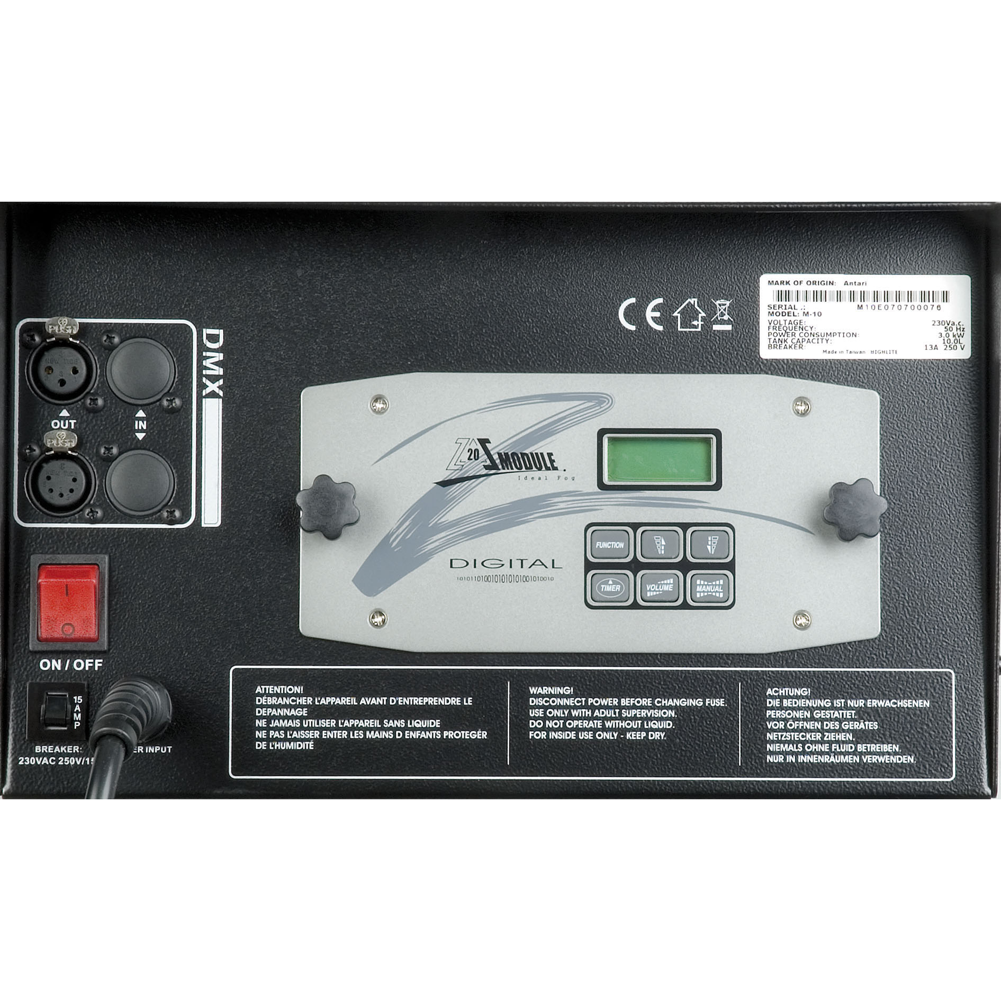 ANTARI M-10 Tour Fogger Macchina del fumo per palchi da 3000W