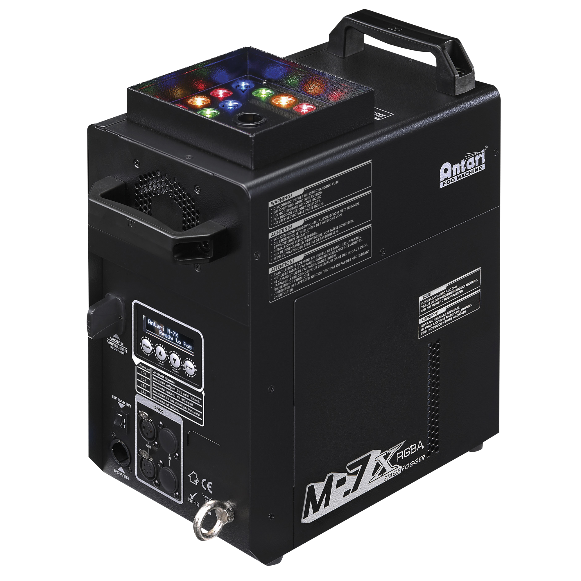 ANTARI M-7X 1500 W Pro CO₂ simulazione di fogger RGBA