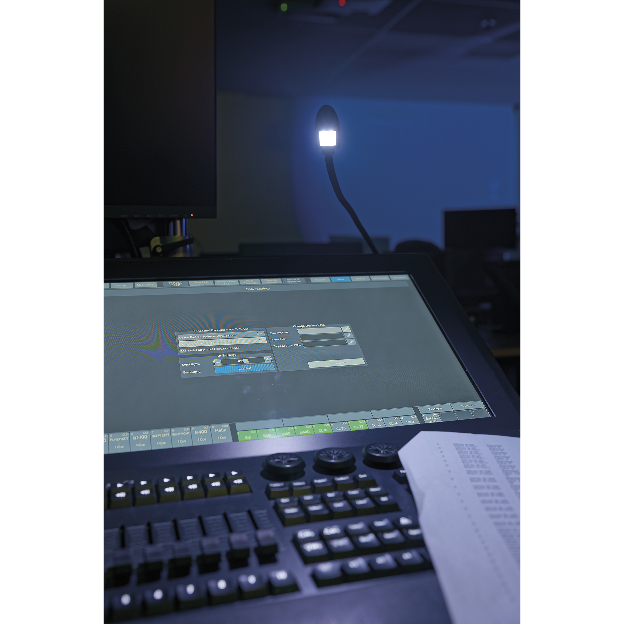 SHOWGEAR GooseLight XLR, RGBW