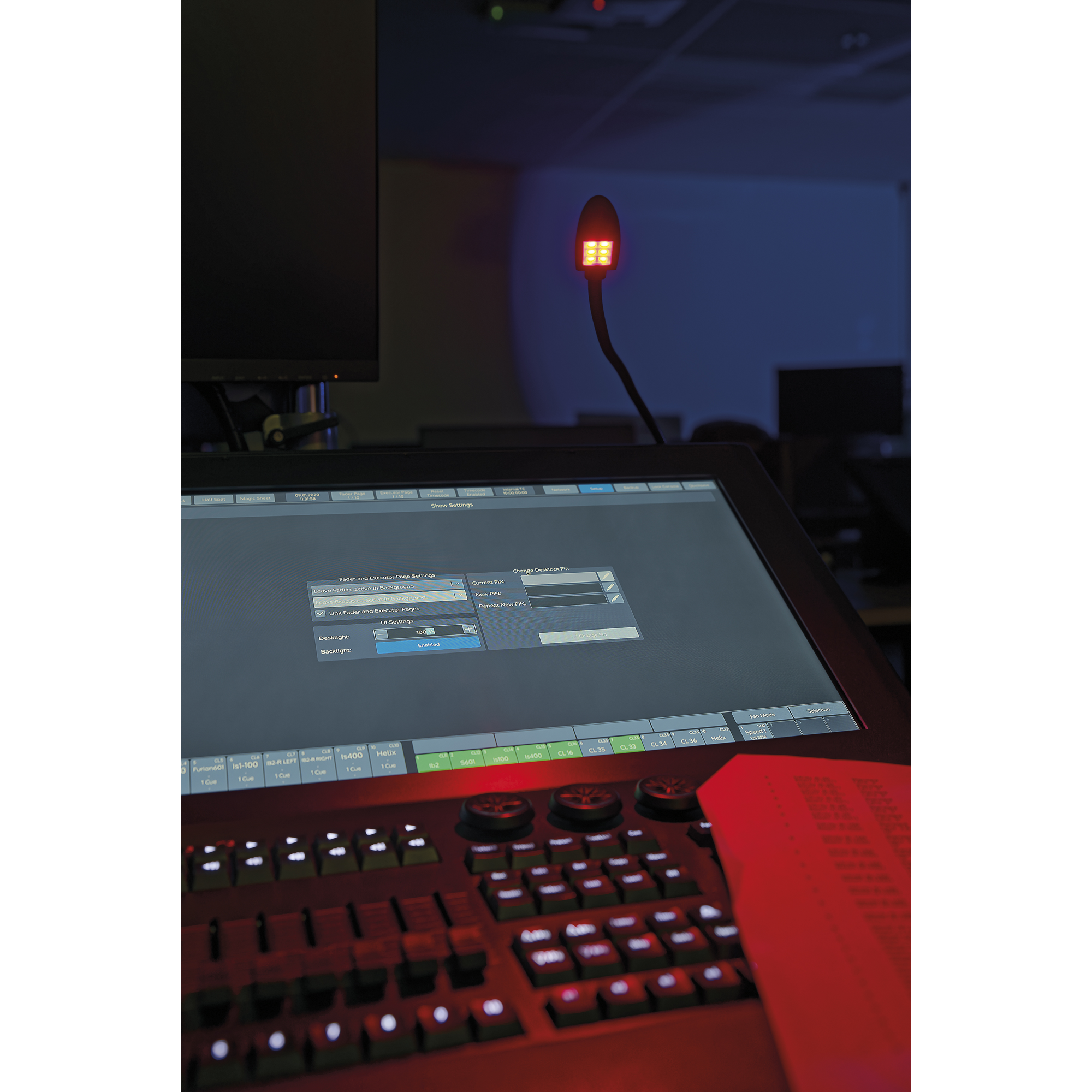 SHOWGEAR GooseLight XLR, RGBW