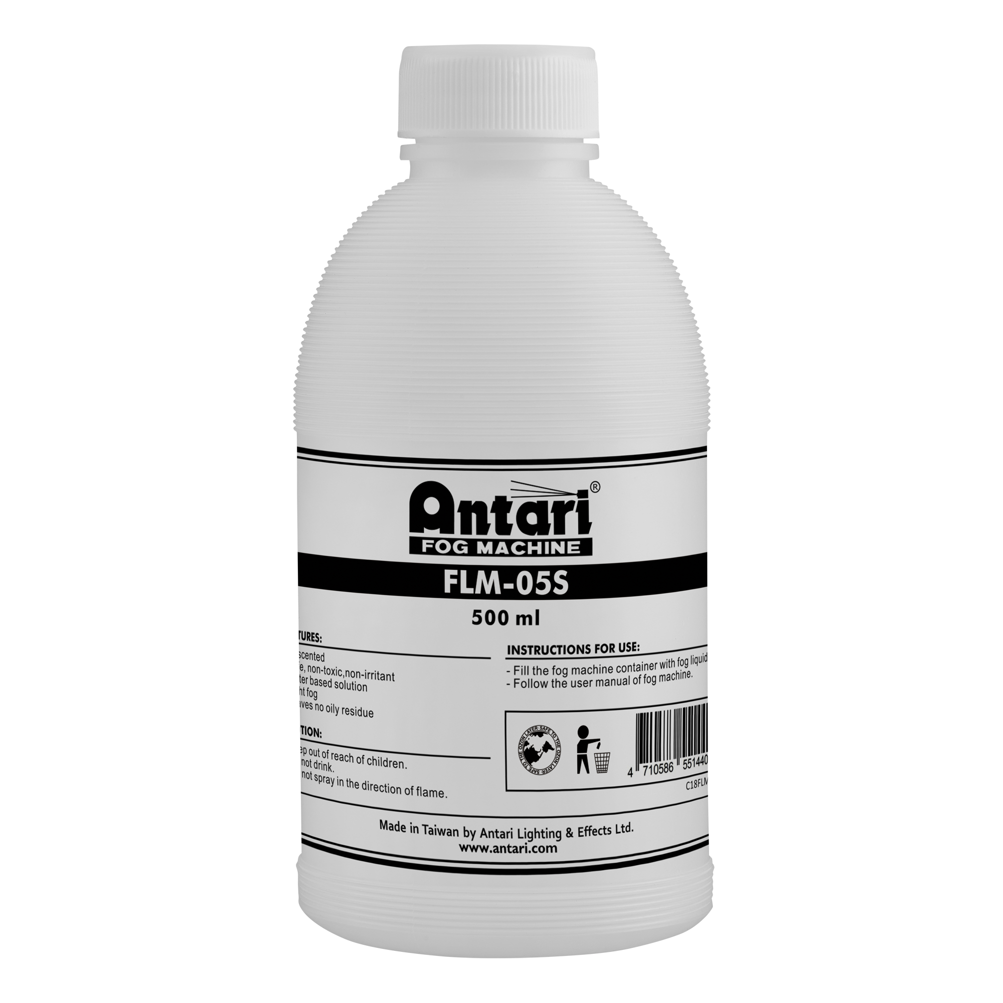 ANTARI FLM-05S Fog Liquid 0.5 L for MB-2 Pronto all'uso