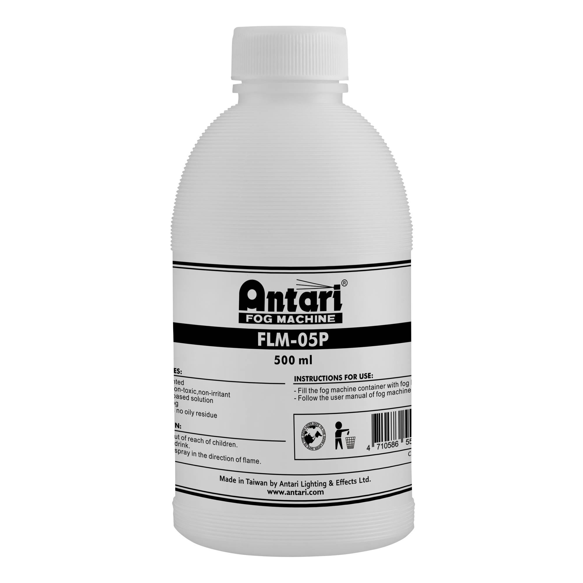 ANTARI FLM-05P Fog Liquid 0.5 L for MB-20 / FT-21 Pronto all'uso