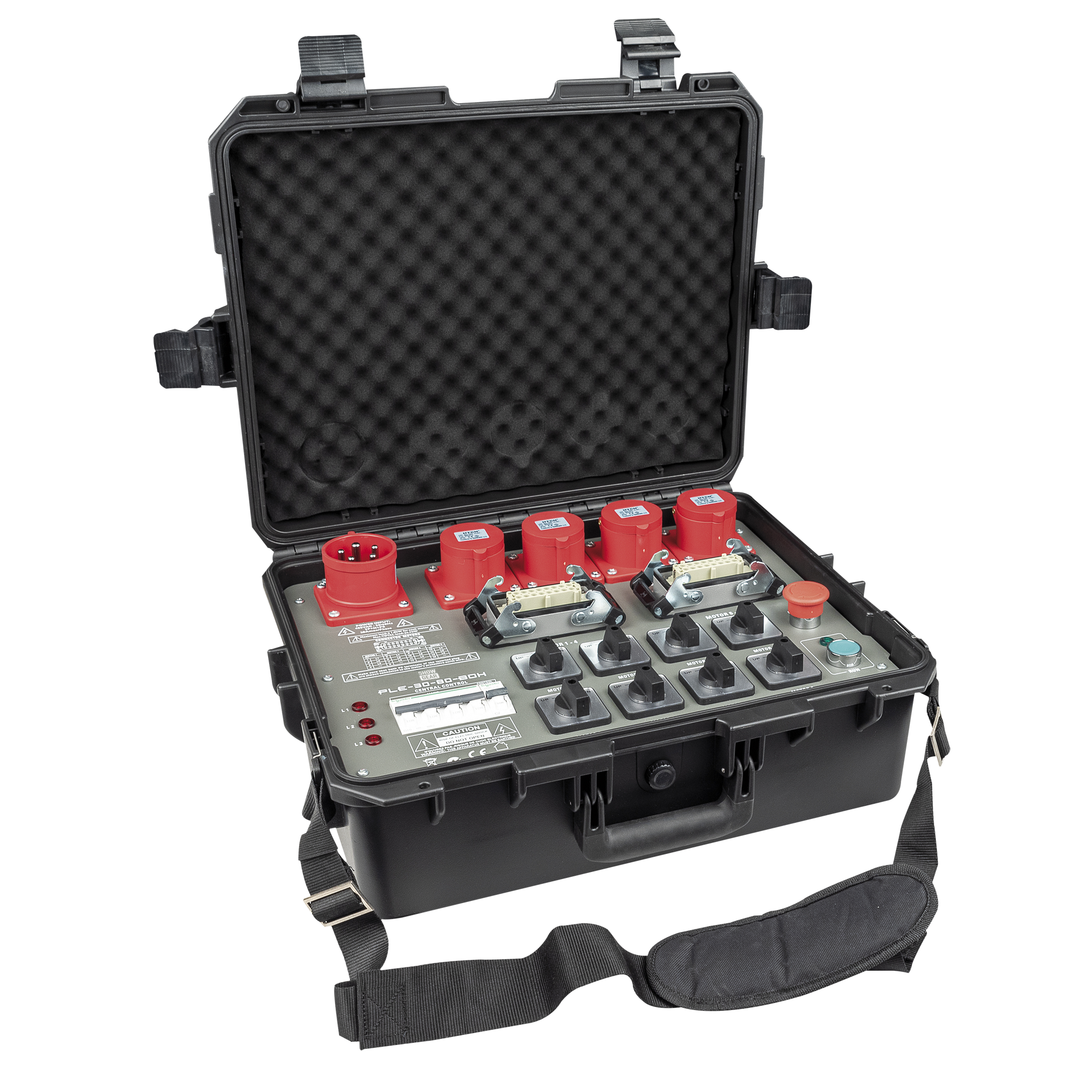 SHOWGEAR PLE-30-80 Direct Control Chain Hoist Controller - Box version 8 canali