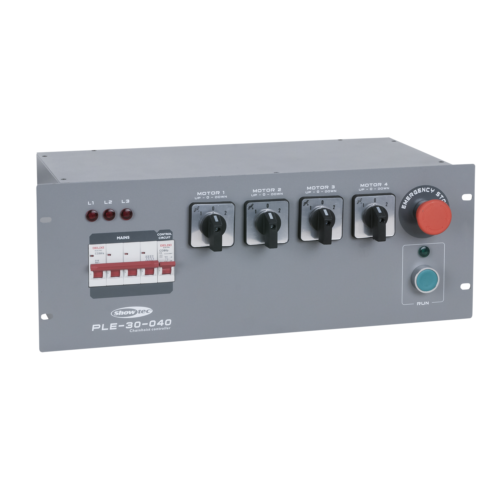 SHOWGEAR PLE-30-040 - Direct Control Chain Hoist Controller 4 canali