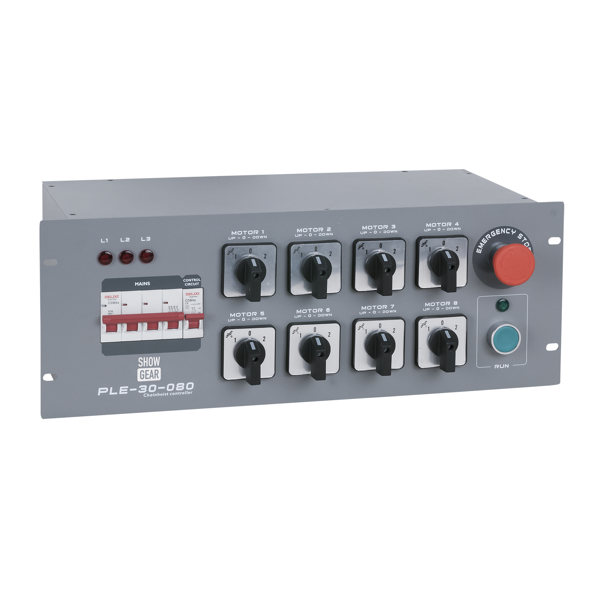 SHOWGEAR PLE-30-080 - Direct Control Chain Hoist Controller 8 canali