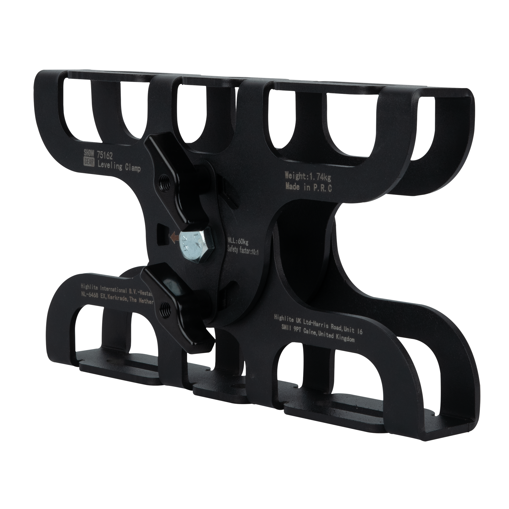 SHOWGEAR Levelling Clamp - Black