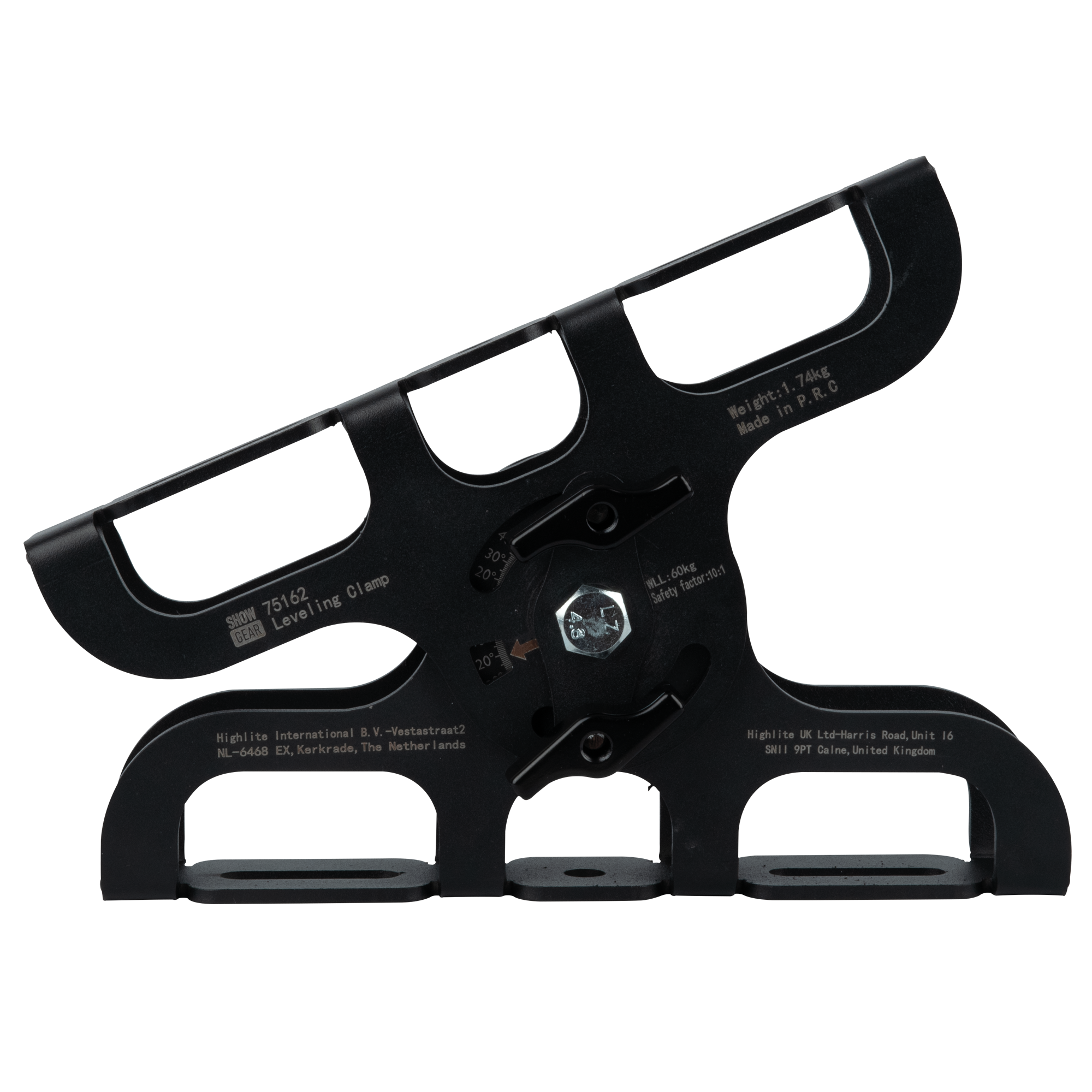 SHOWGEAR Levelling Clamp - Black