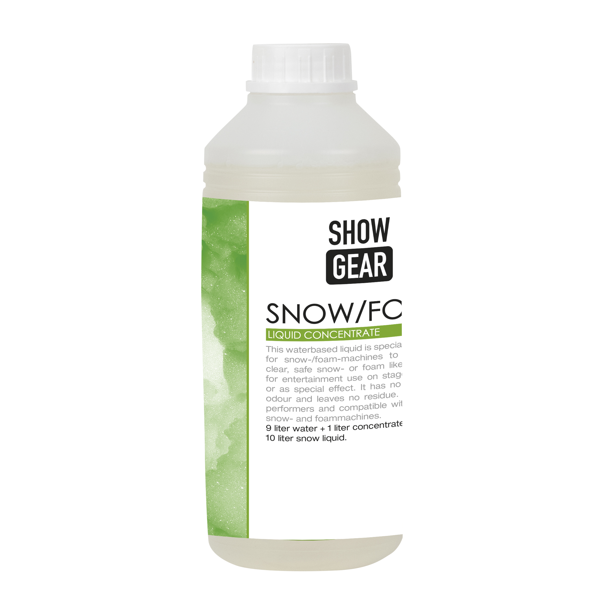 SHOWGEAR Snow/Foam Concentrate 1 litre 1 litri - a base di acqua