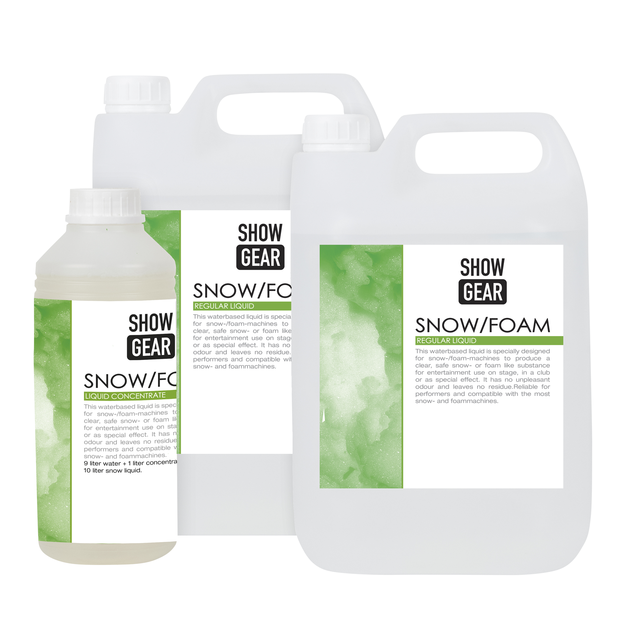SHOWGEAR Snow/Foam Concentrate 1 litre 1 litri - a base di acqua