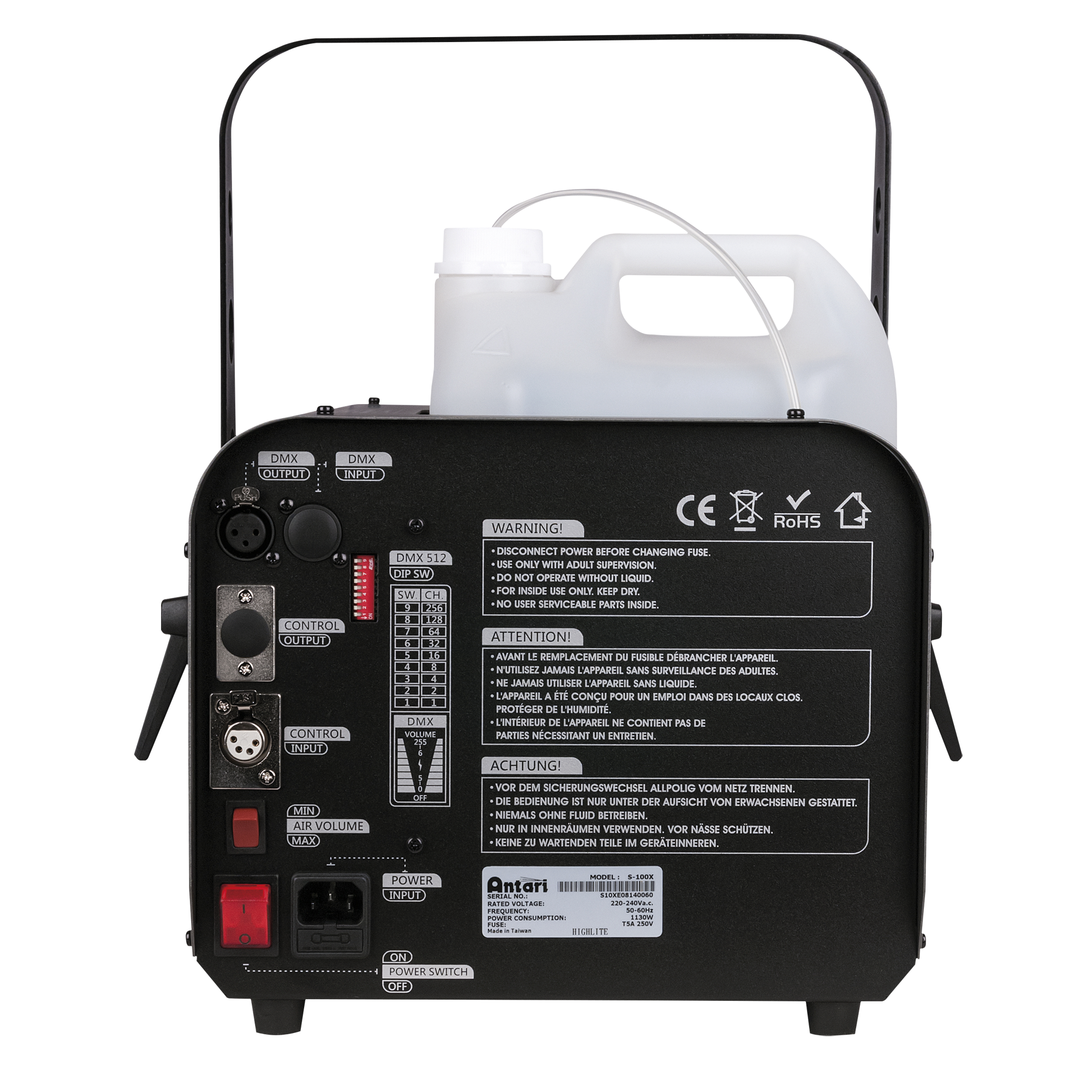 ANTARI S-100X Macchina della neve da 880 W