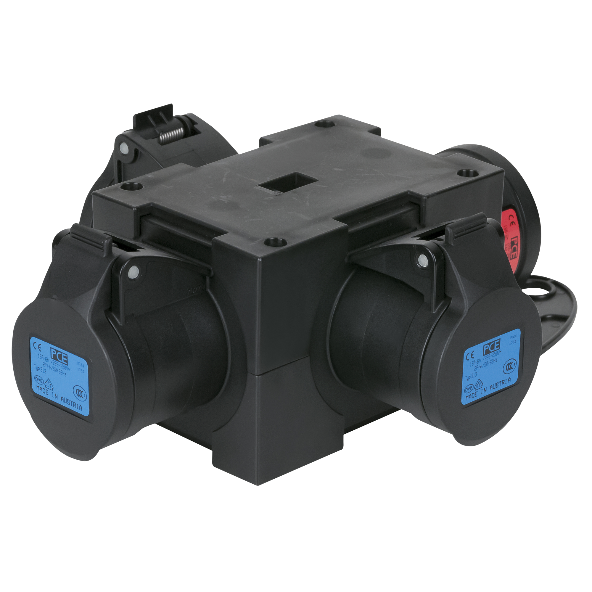 PCE Powersplit 4 CEE 16 A 3x CEE a 3 poli