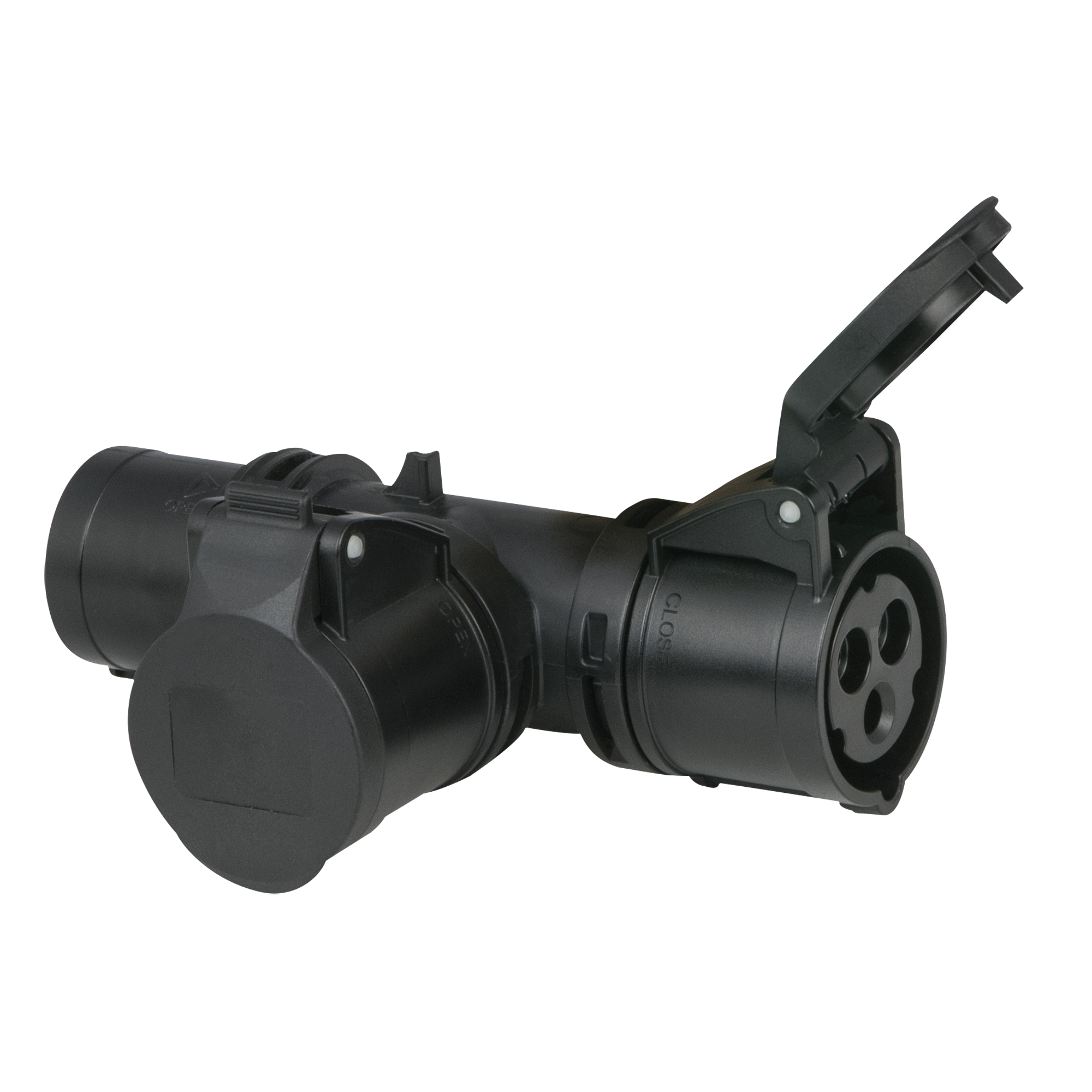 PCE T-connect 2 Way 16/3 - Plug 16/3 CEE IP44
