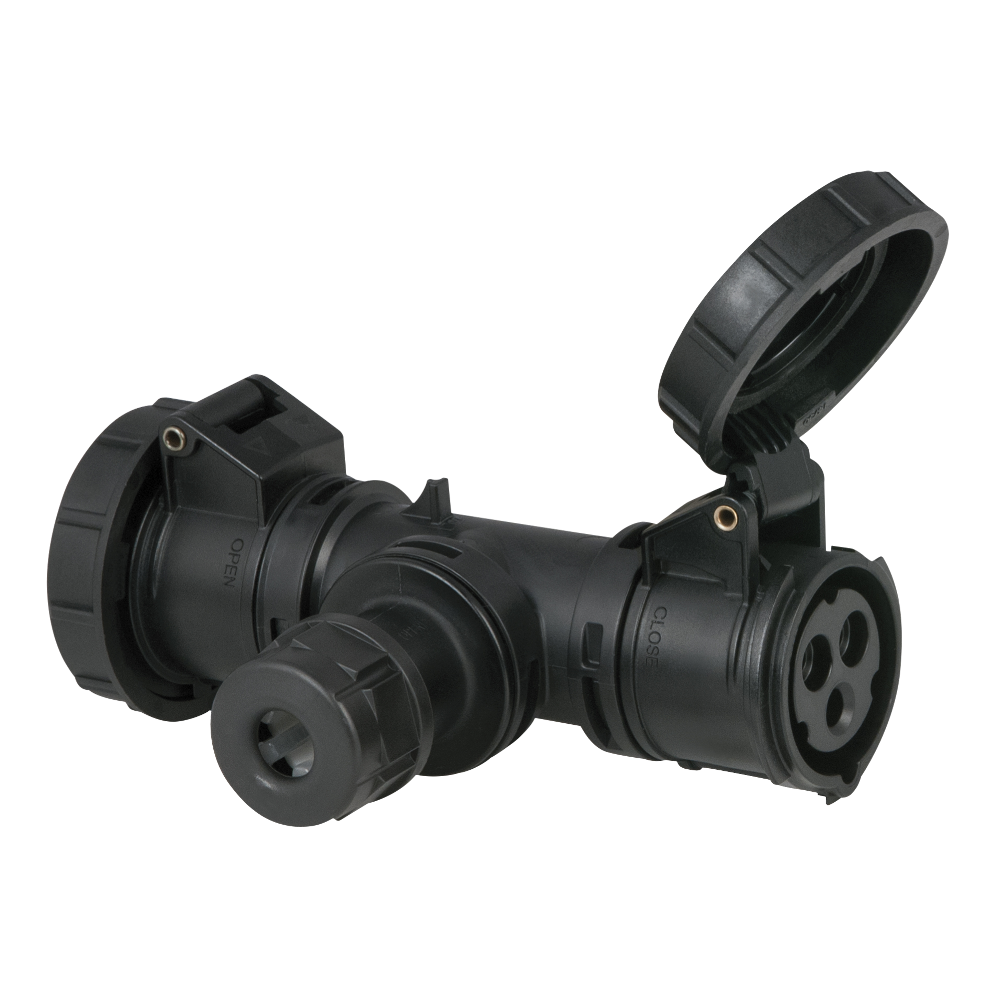 PCE T-connect 2-way 16/3 - Cablegland CEE IP67