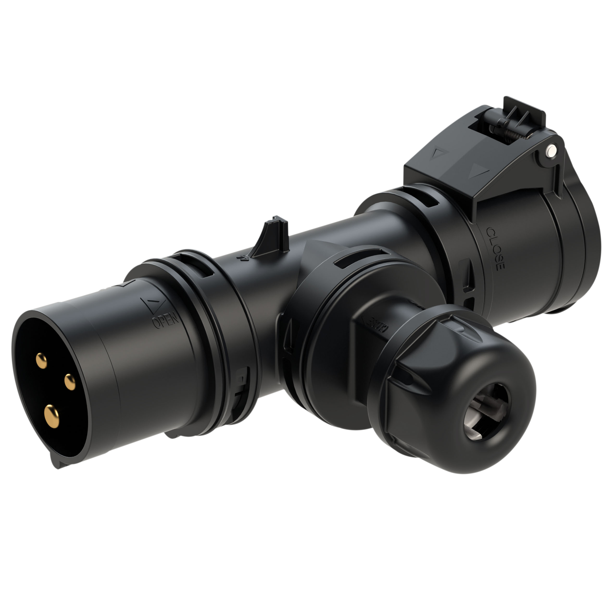 PCE CEE T-Connect 16 A / 240 V - 3P maschio/femmina