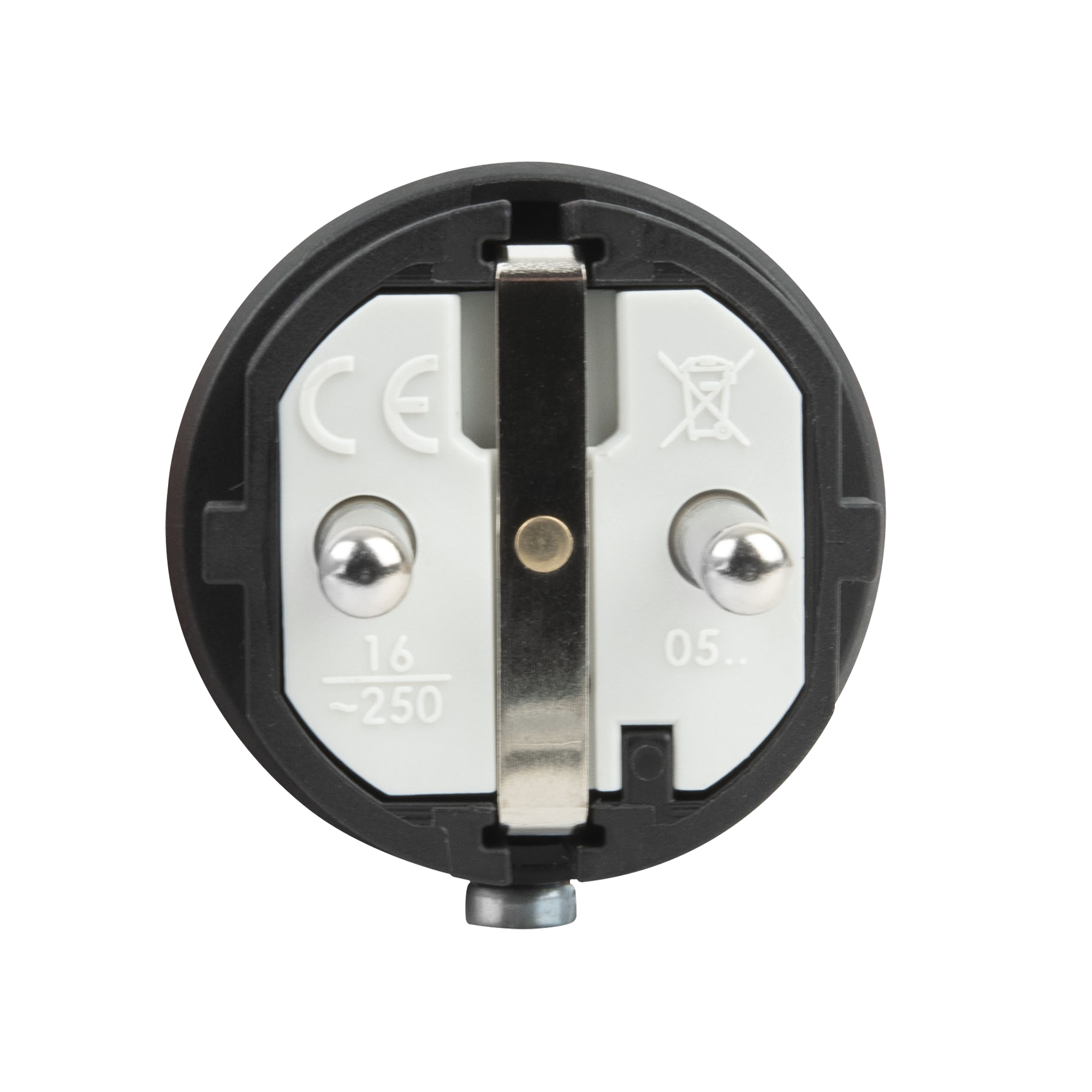 PCE Rubber Schuko Connector Male PCE - IP44