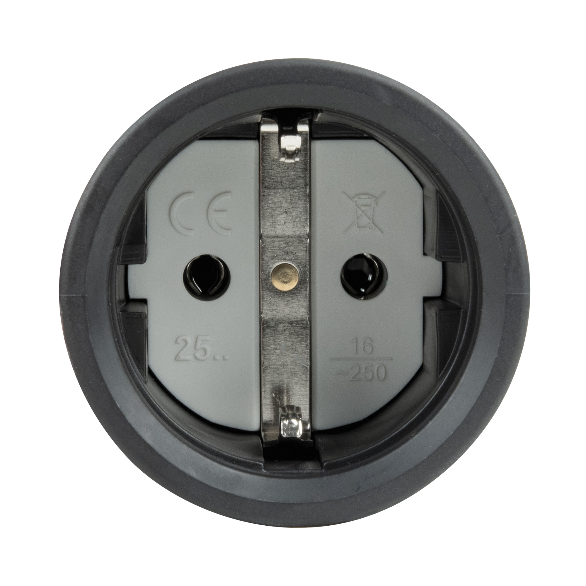 PCE Rubber Schuko Connector Female PCE - IP20