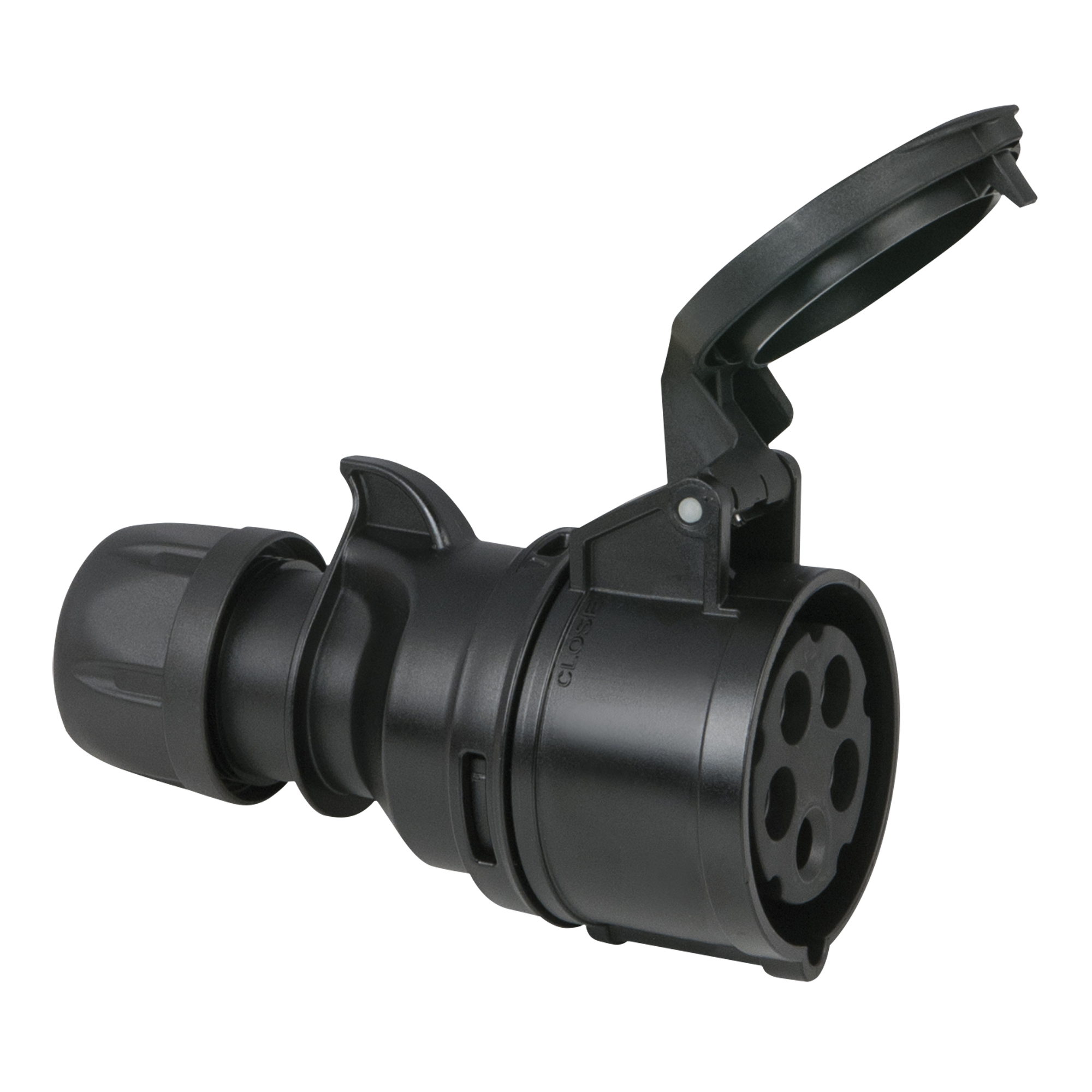 PCE CEE 16 A/400 V 5-pin Plug female Nero - IP44