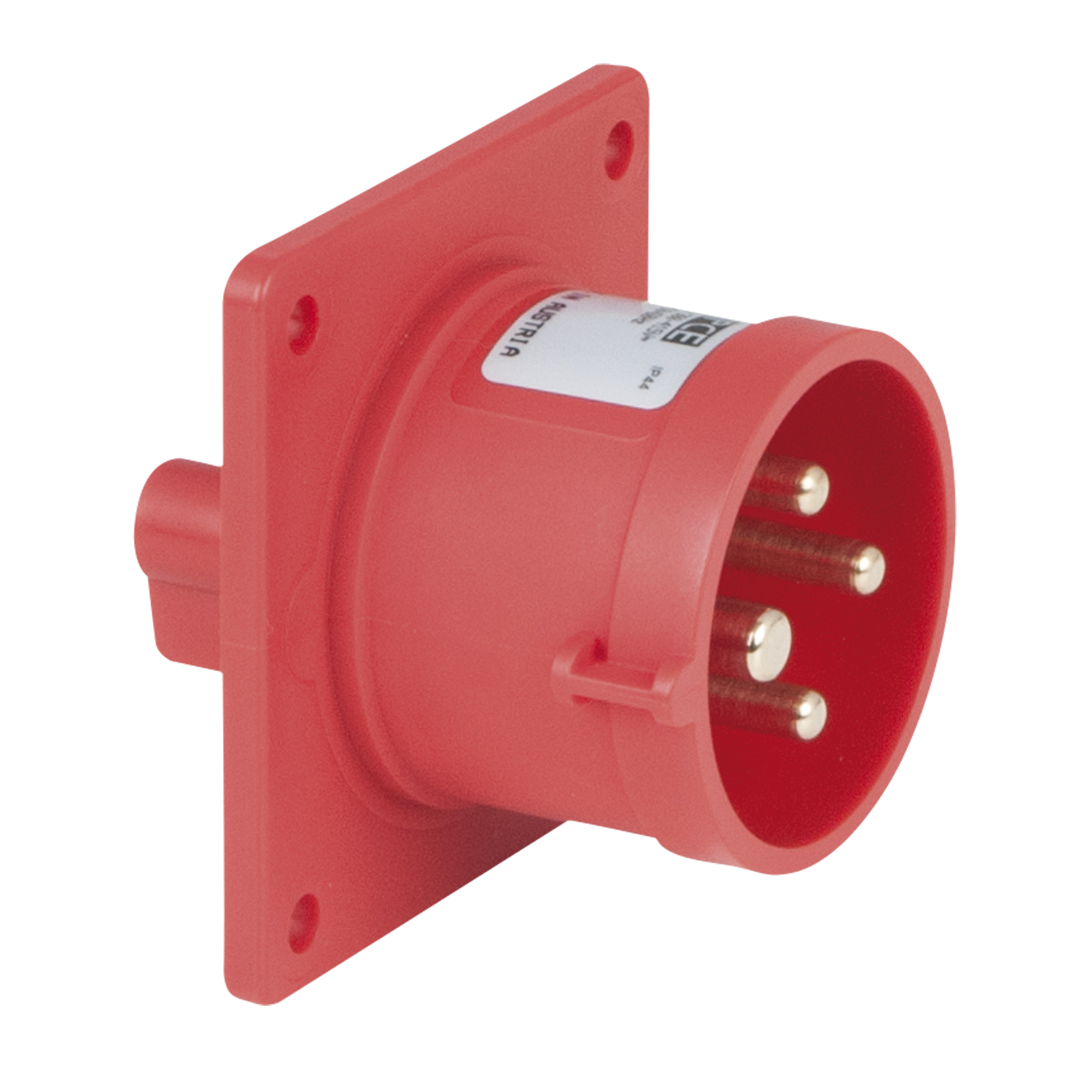 PCE CEE 16 A/400 V 4-pin Socket male Rosso - IP44