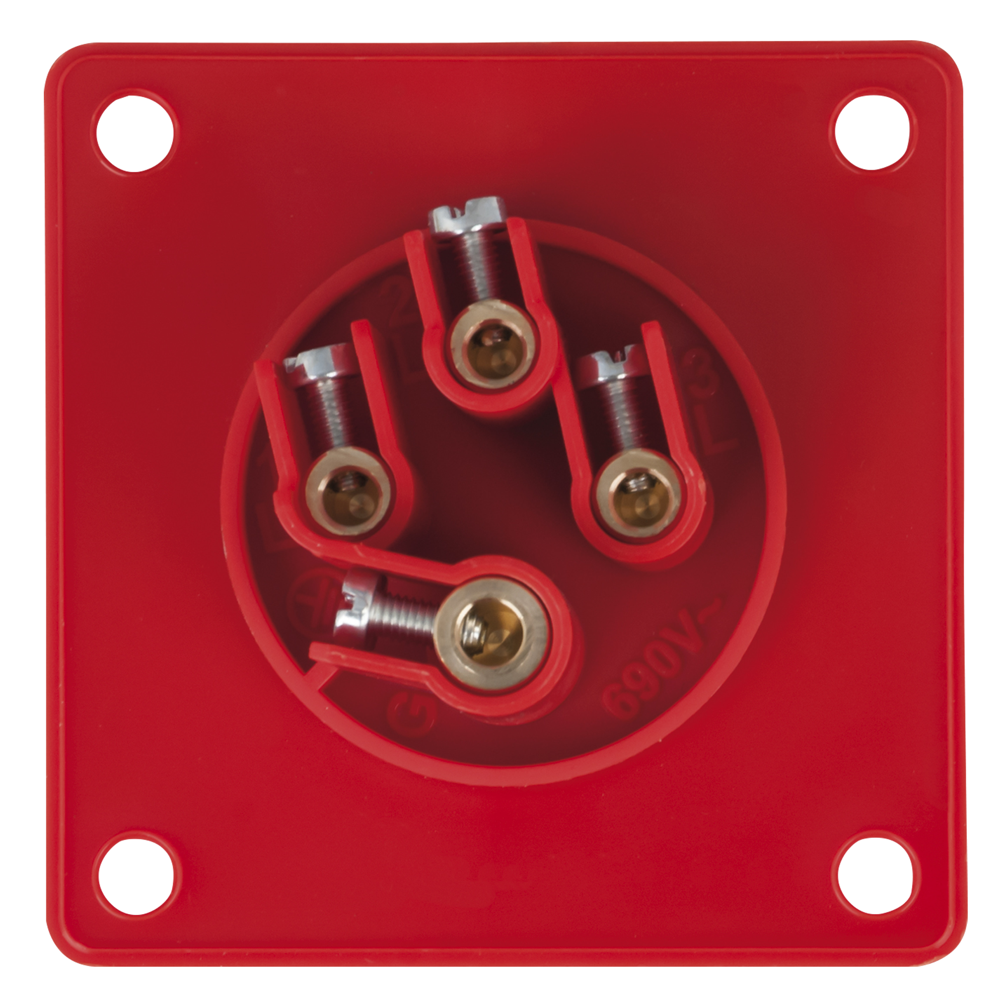 PCE CEE 16 A/400 V 4-pin Socket male Rosso - IP44