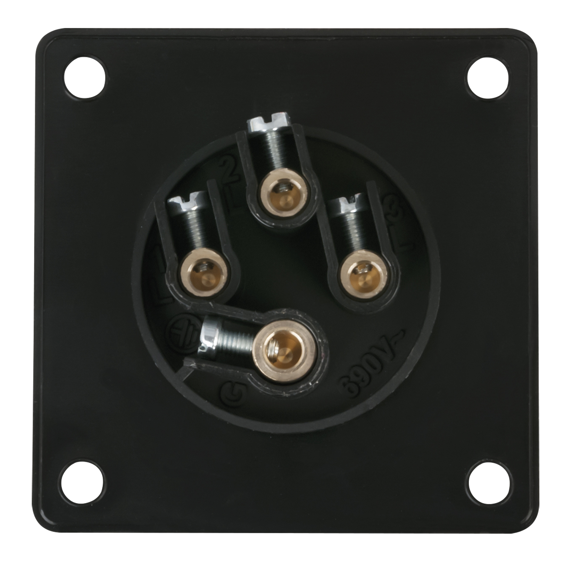 PCE CEE 16 A/400 V 4-pin Socket male Nero - IP44