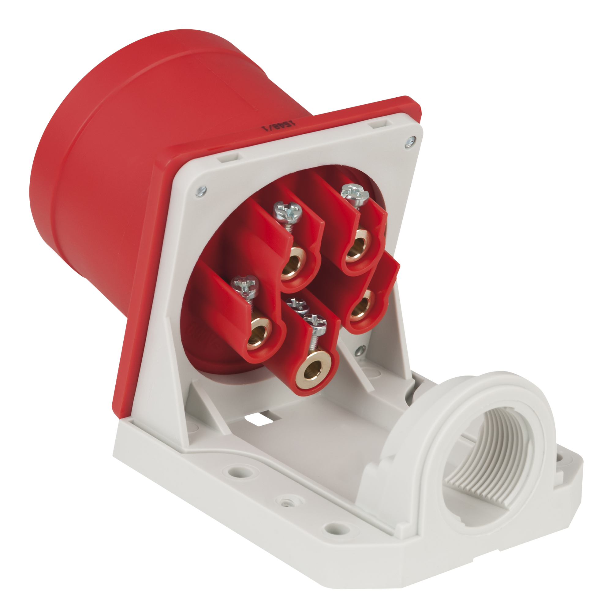 PCE CEE 16 A/400 V 5P Wallmount - male Rosso - IP44