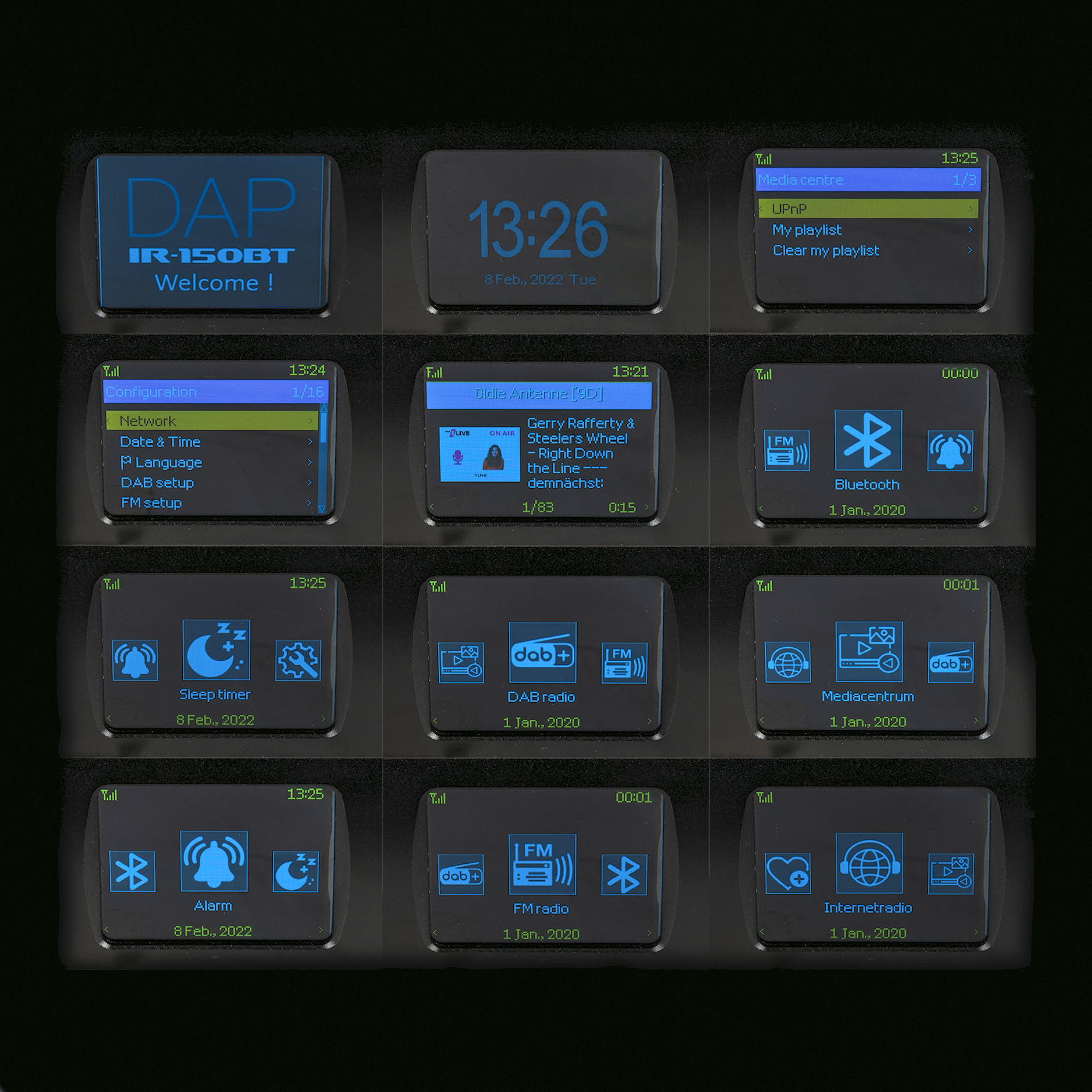 DAP IR-150BT Media Player