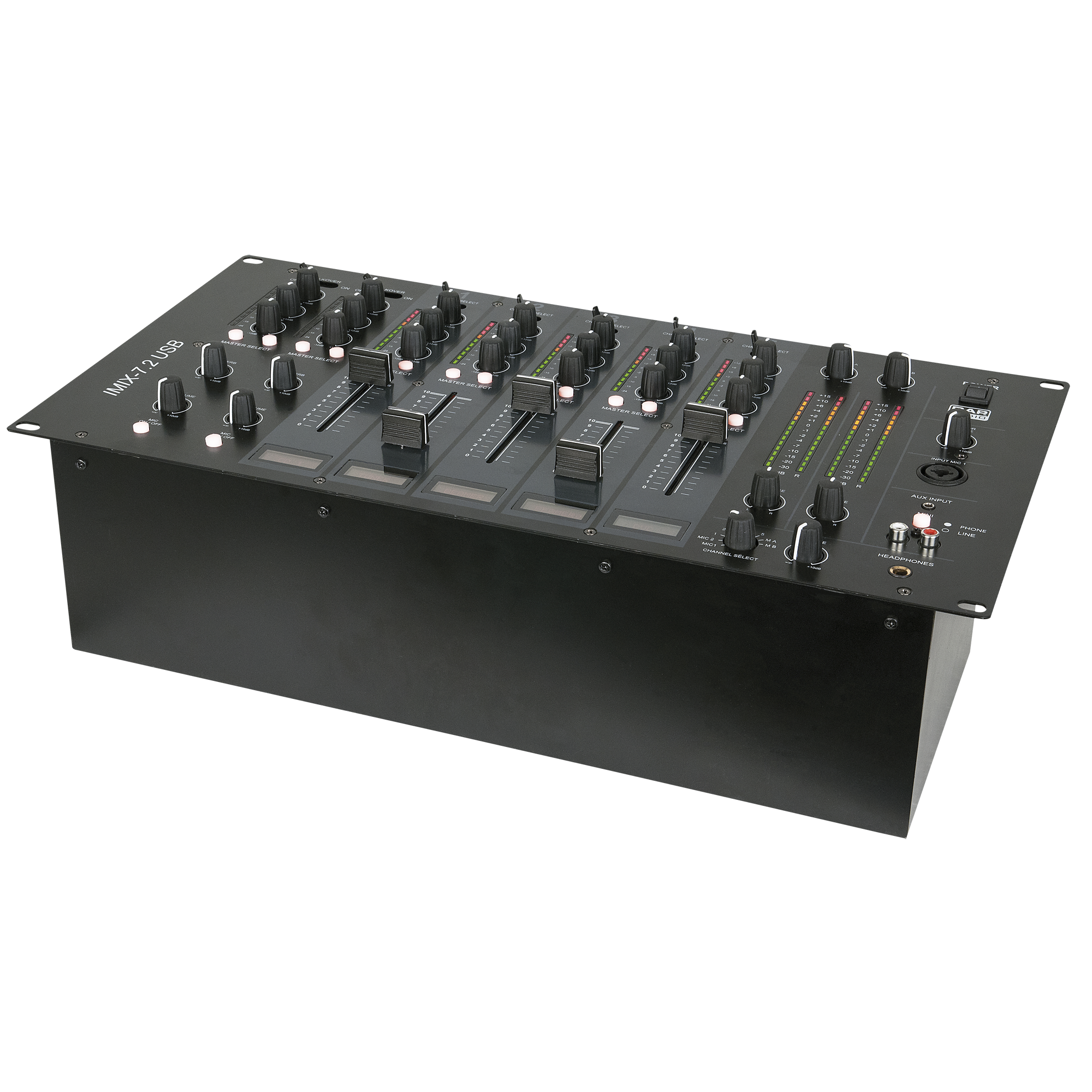 DAP IMIX-7.2 USB Mixer USB installazione 6U 7 canali - 2 zone