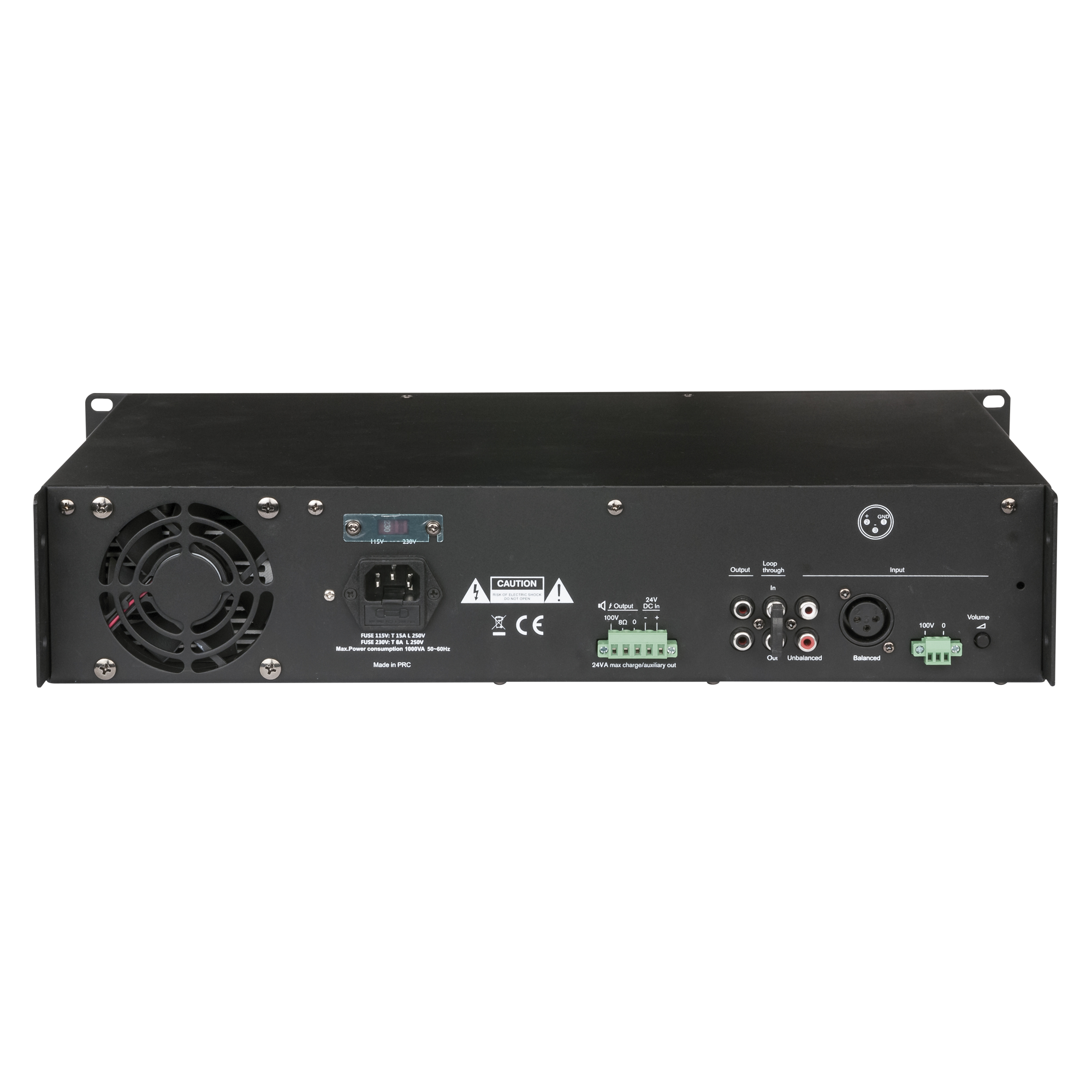 DAP PA-500 Amplificatore mono 500 W 100 V