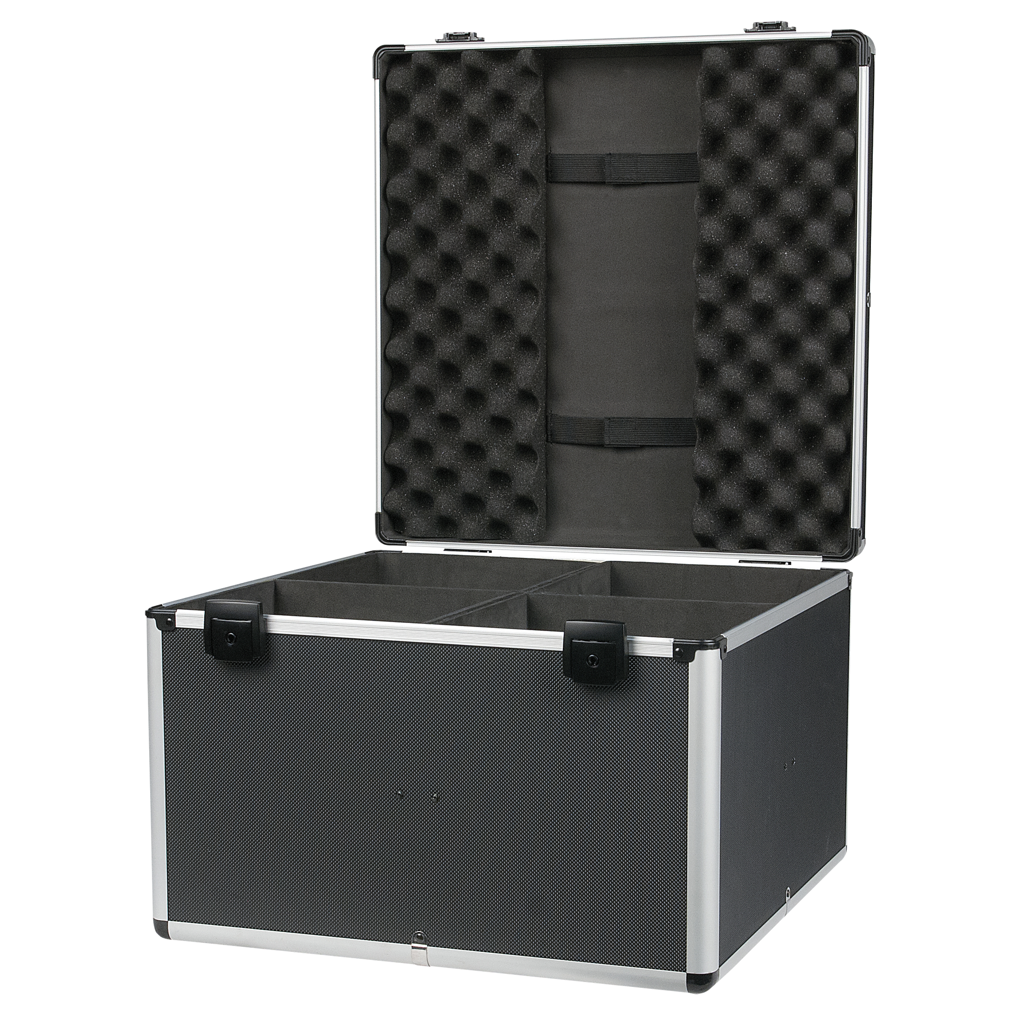 SHOWGEAR Case for 4x LED Par 56 Linea Value - con cinghie elastiche a gancio e anello