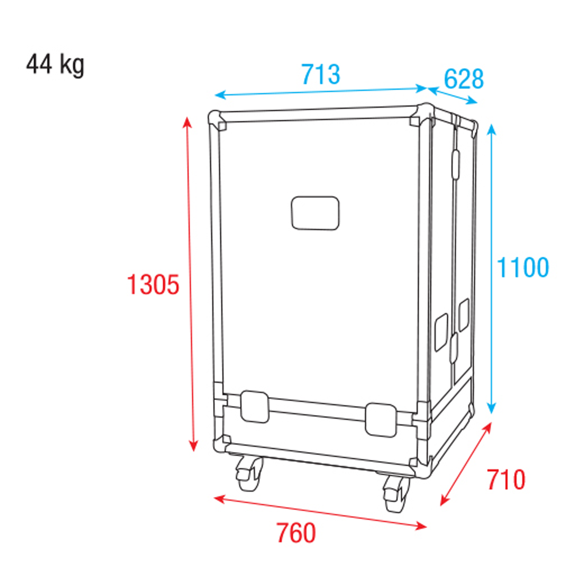 DAP Case per 4 Odin T-8(A)