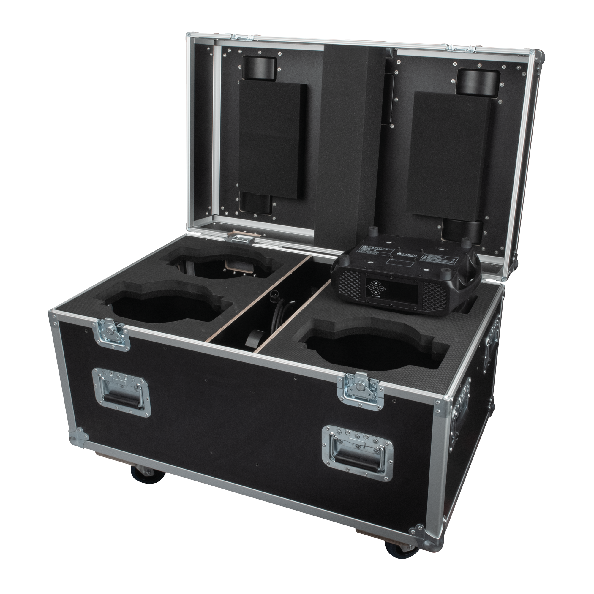 INFINITY Flight case per 4x Furion W402 Washbeam