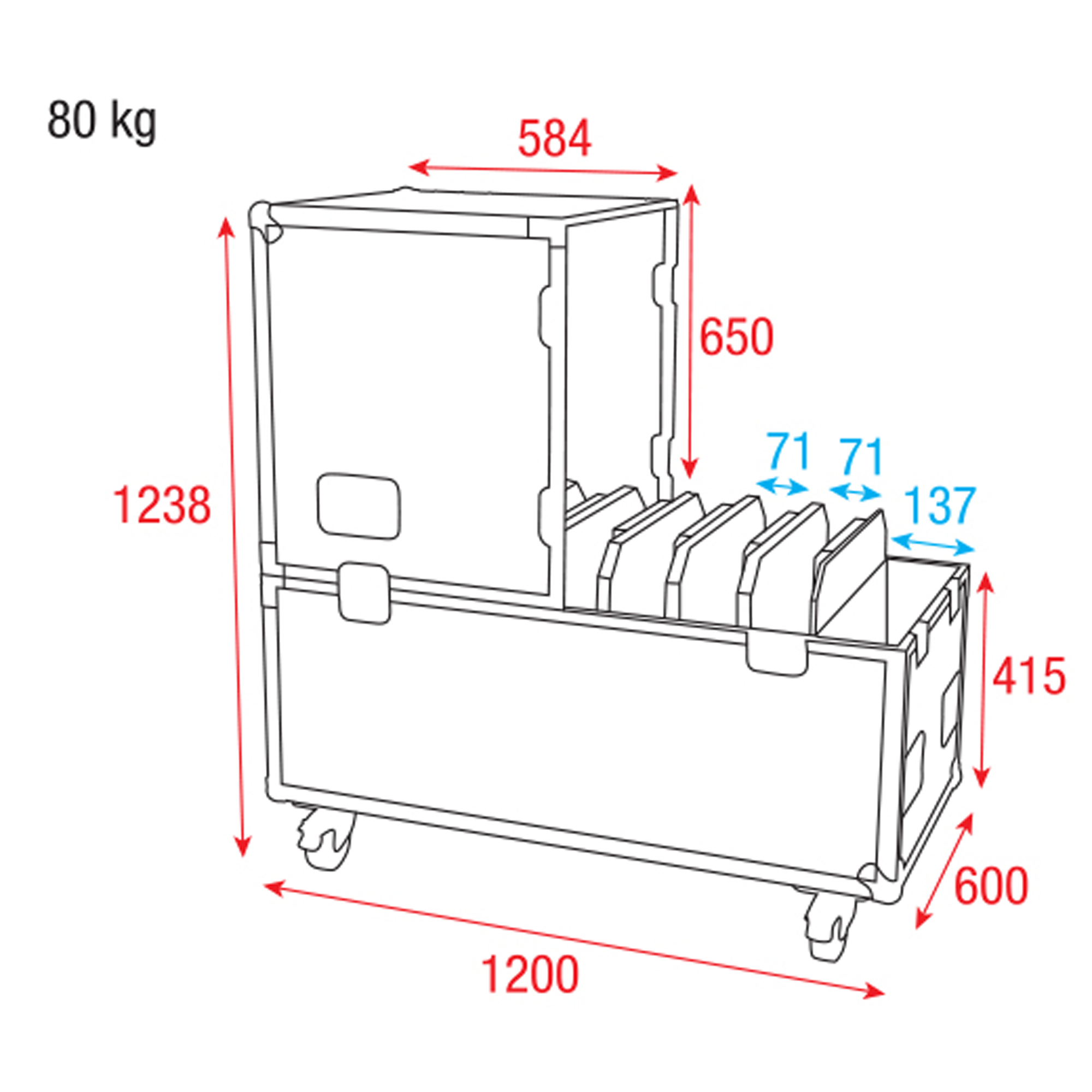DMT Case per 8x DMT Premiere Series