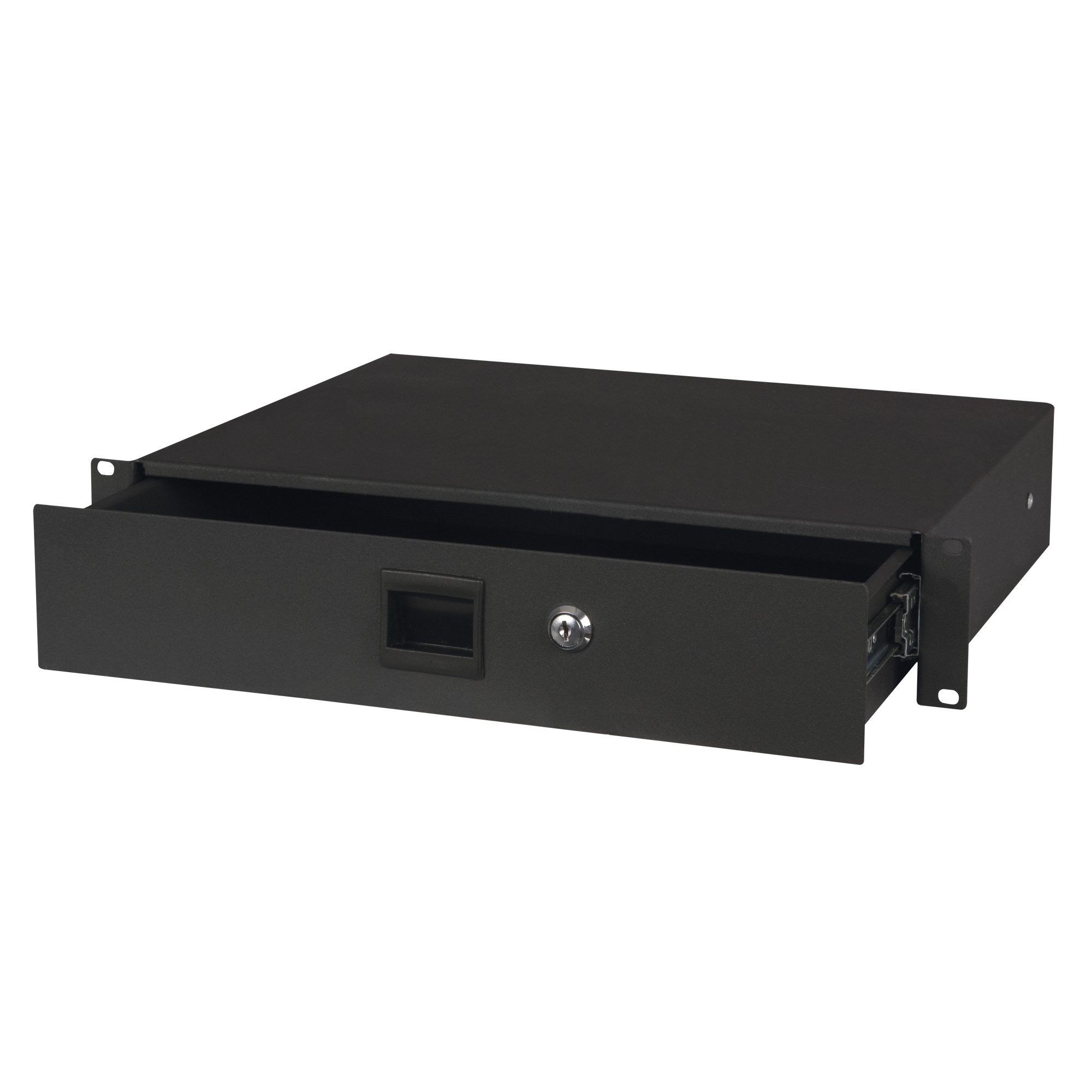 SHOWGEAR 19 Inch Drawer with keylock 2U (483 x 350 x 88 mm, LxPxA)/6,7 kg