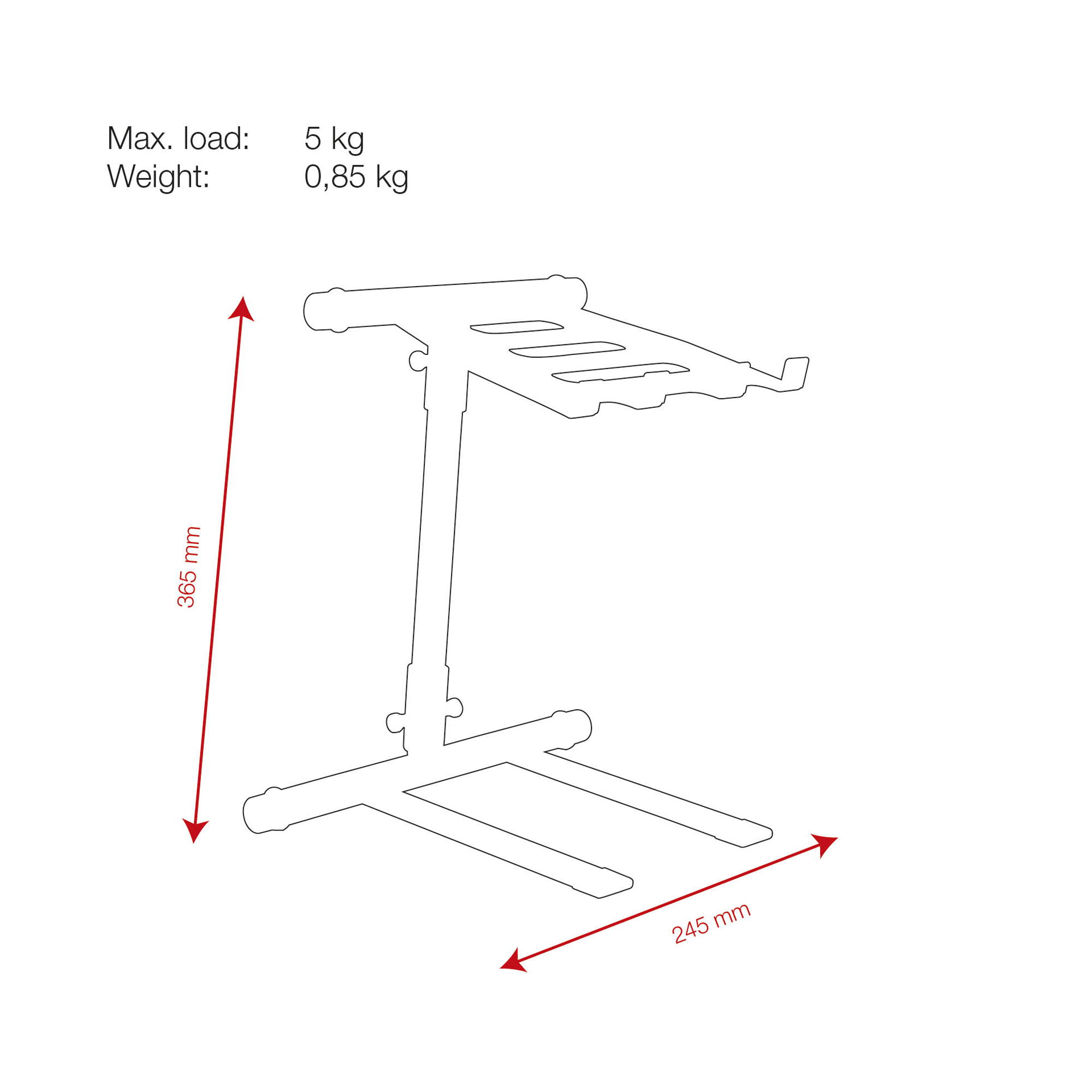 SHOWGEAR Foldable Laptop Stand