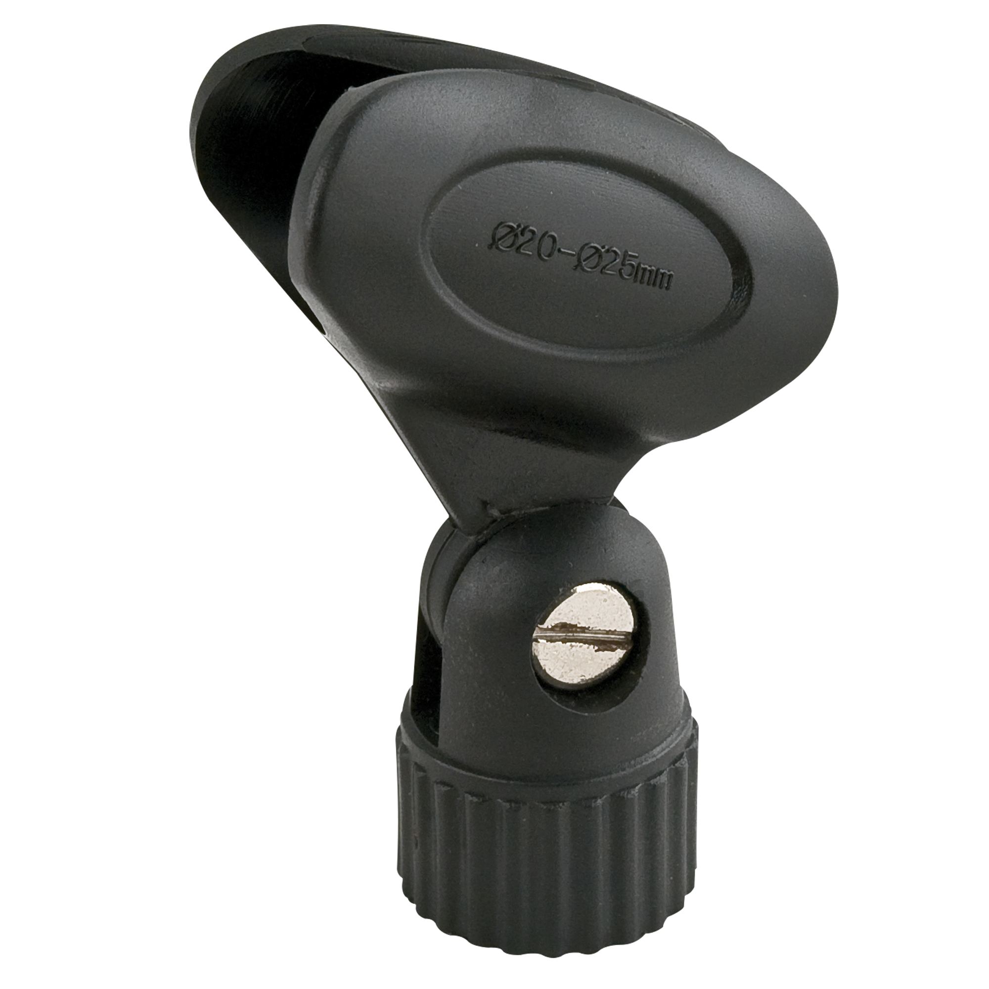 SHOWGEAR Microphone Holder 20 - 25 mm Filetto 5/8 ø 22 mm, flessibile