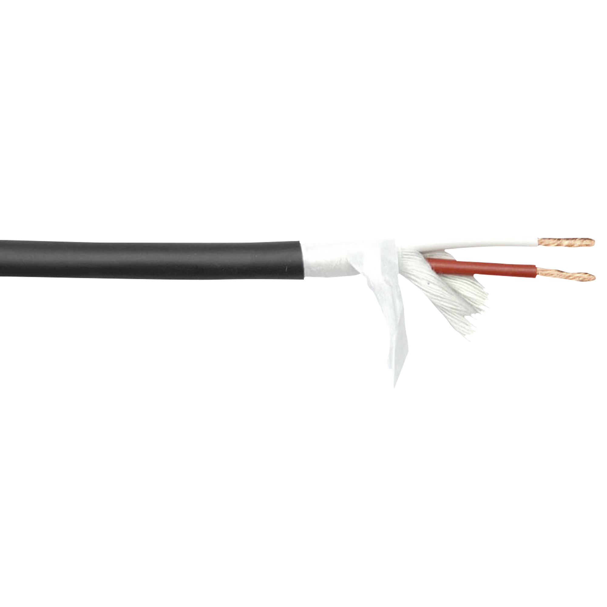 DAP SPK-215 Cavo altoparlante da palco 2 x 1,5 mm - 100 m su rocchetto - rivestimento nero