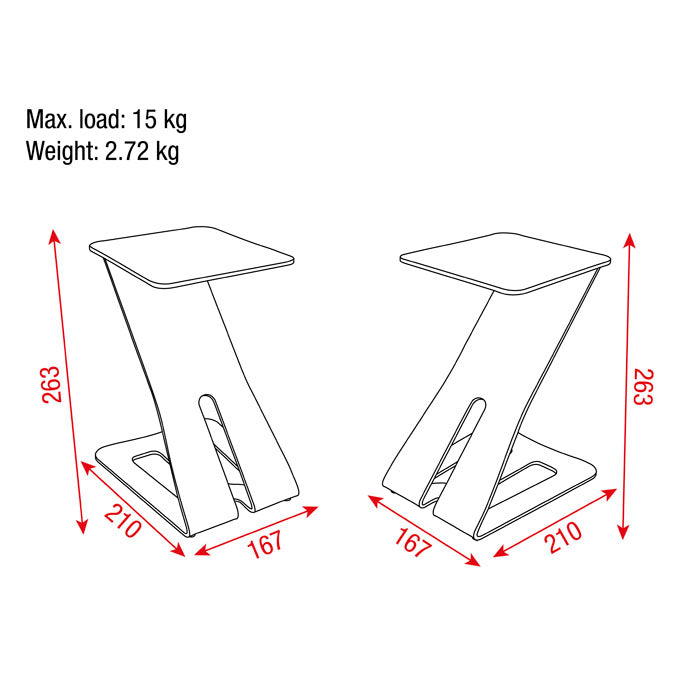 SHOWGEAR Table Monitor Z-Stand