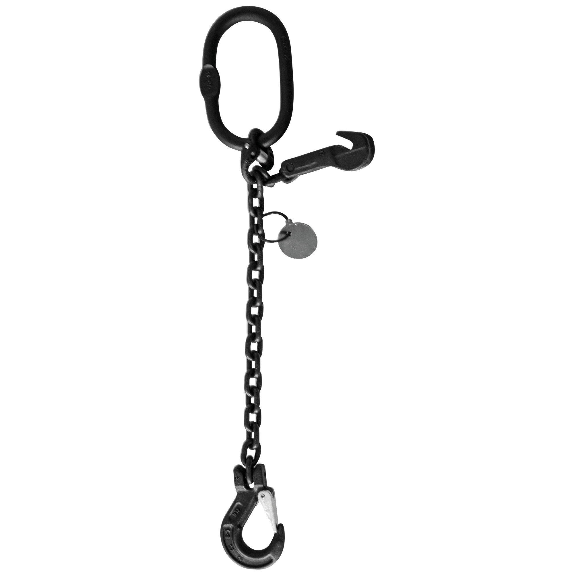 ELLER Gancio a catena con morsetto di accorciamento bloccato