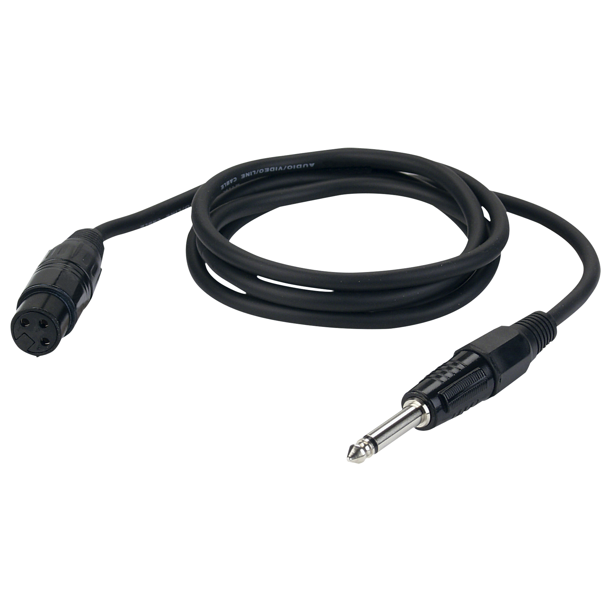 DAP FL02 - unbal. XLR/F 3P to Jack mono 1,5 m