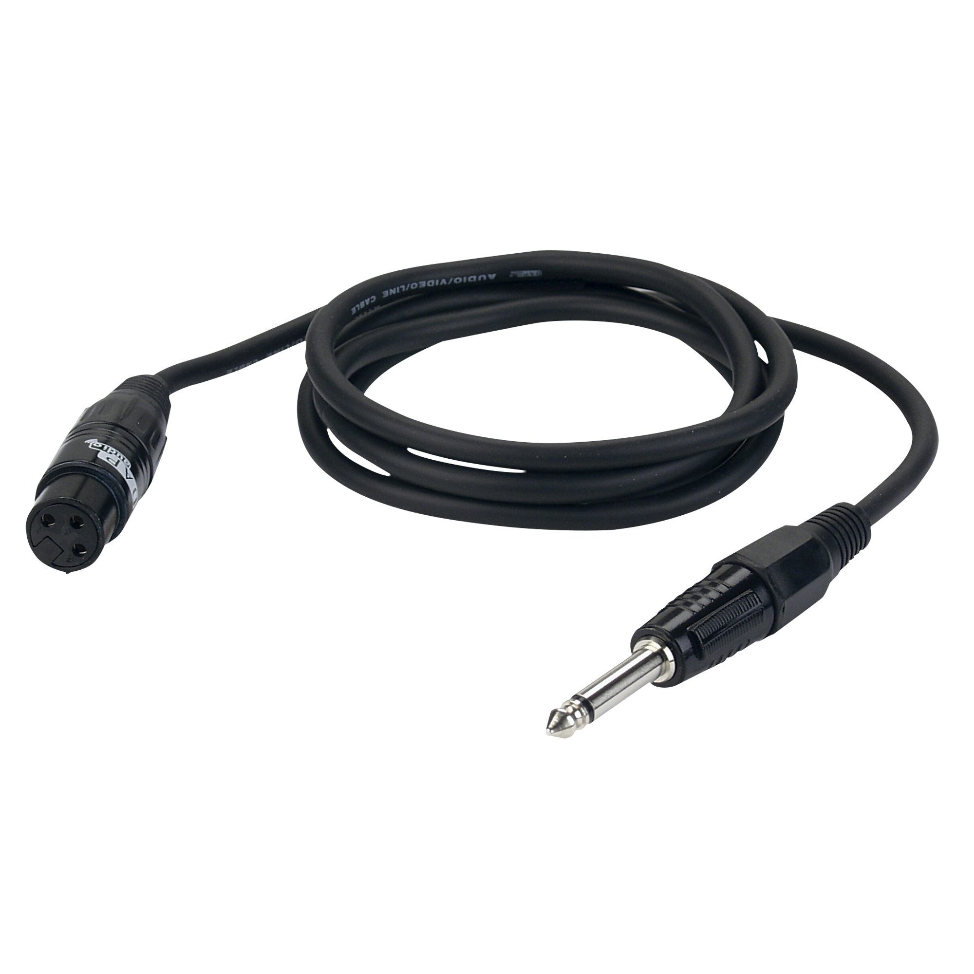 DAP FL02 - unbal. XLR/F 3P to Jack mono 6 m